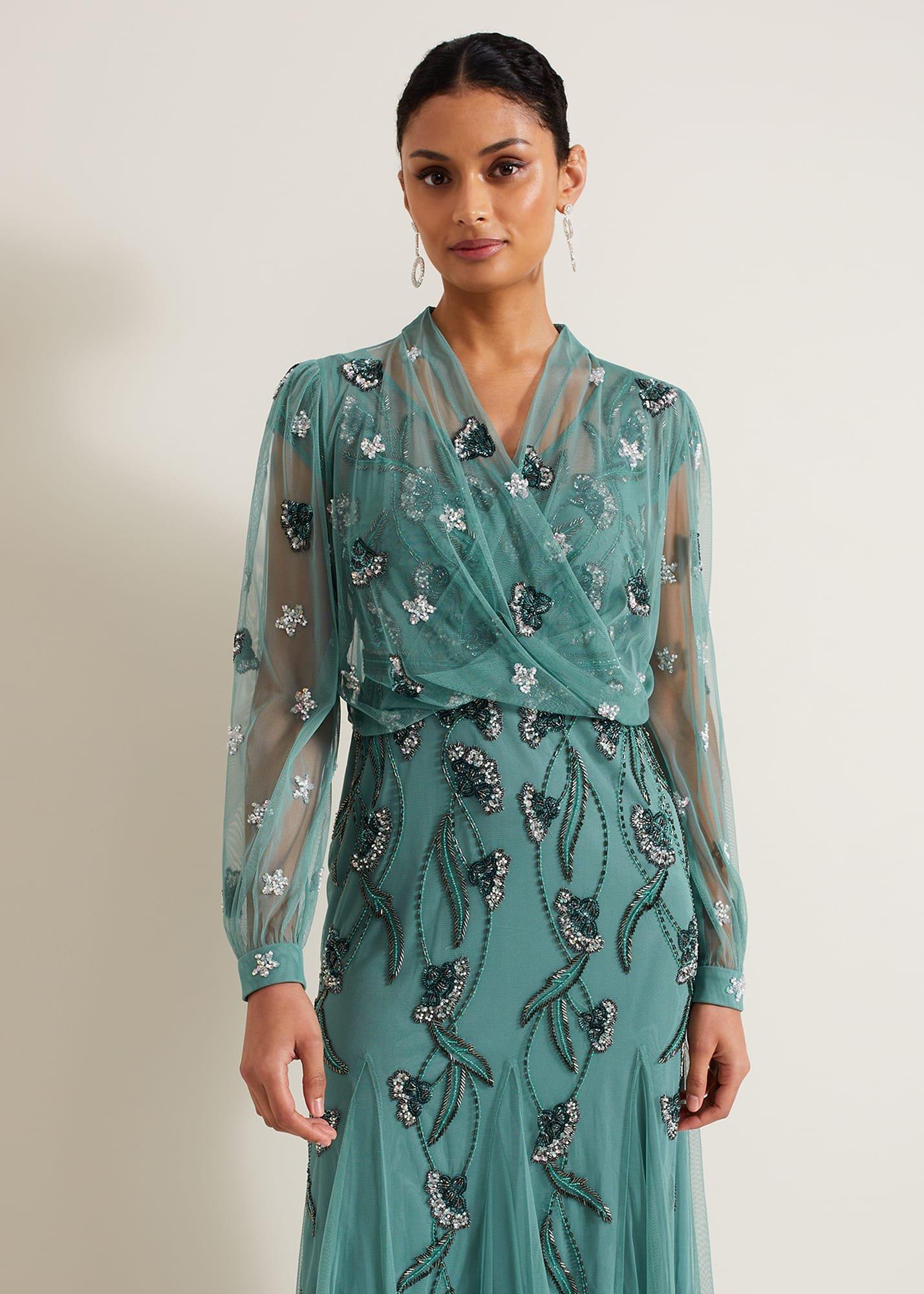 Fi Beaded Cover Up