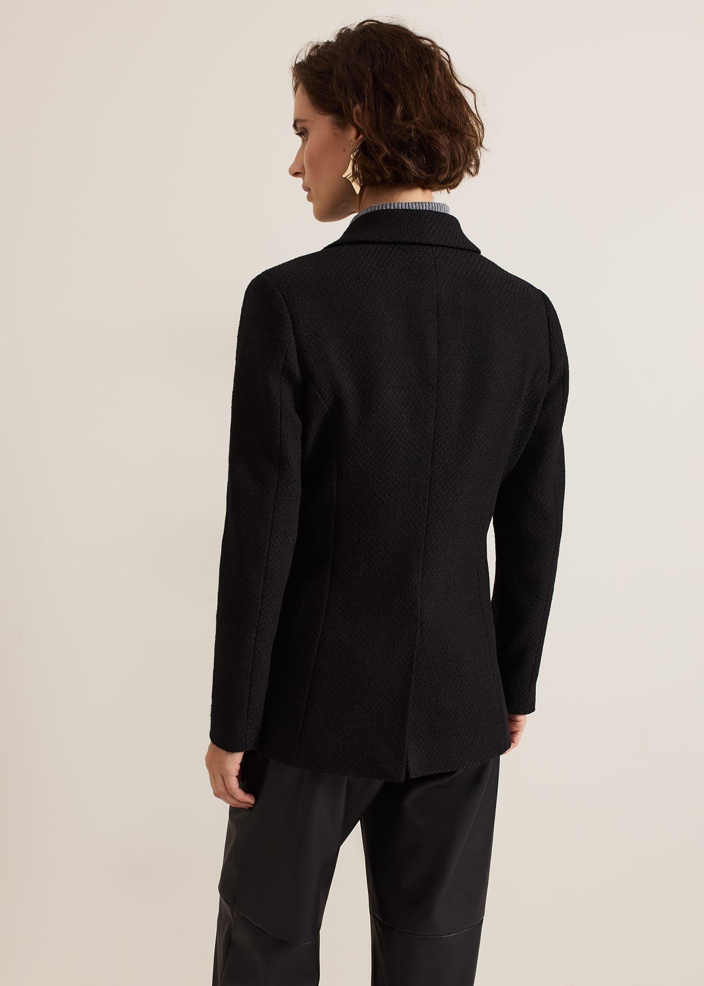 Kiana Boucle Longline Blazer