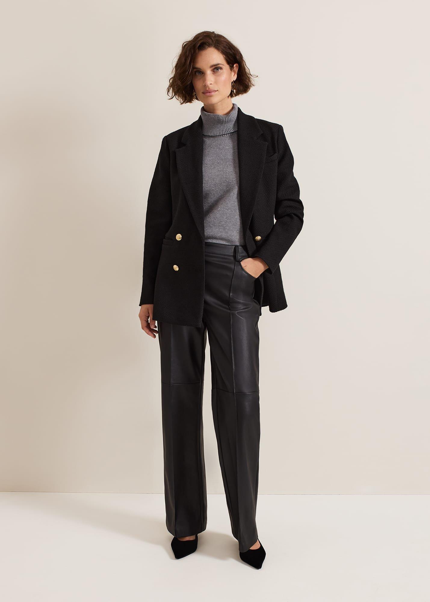 Kiana Boucle Longline Blazer
