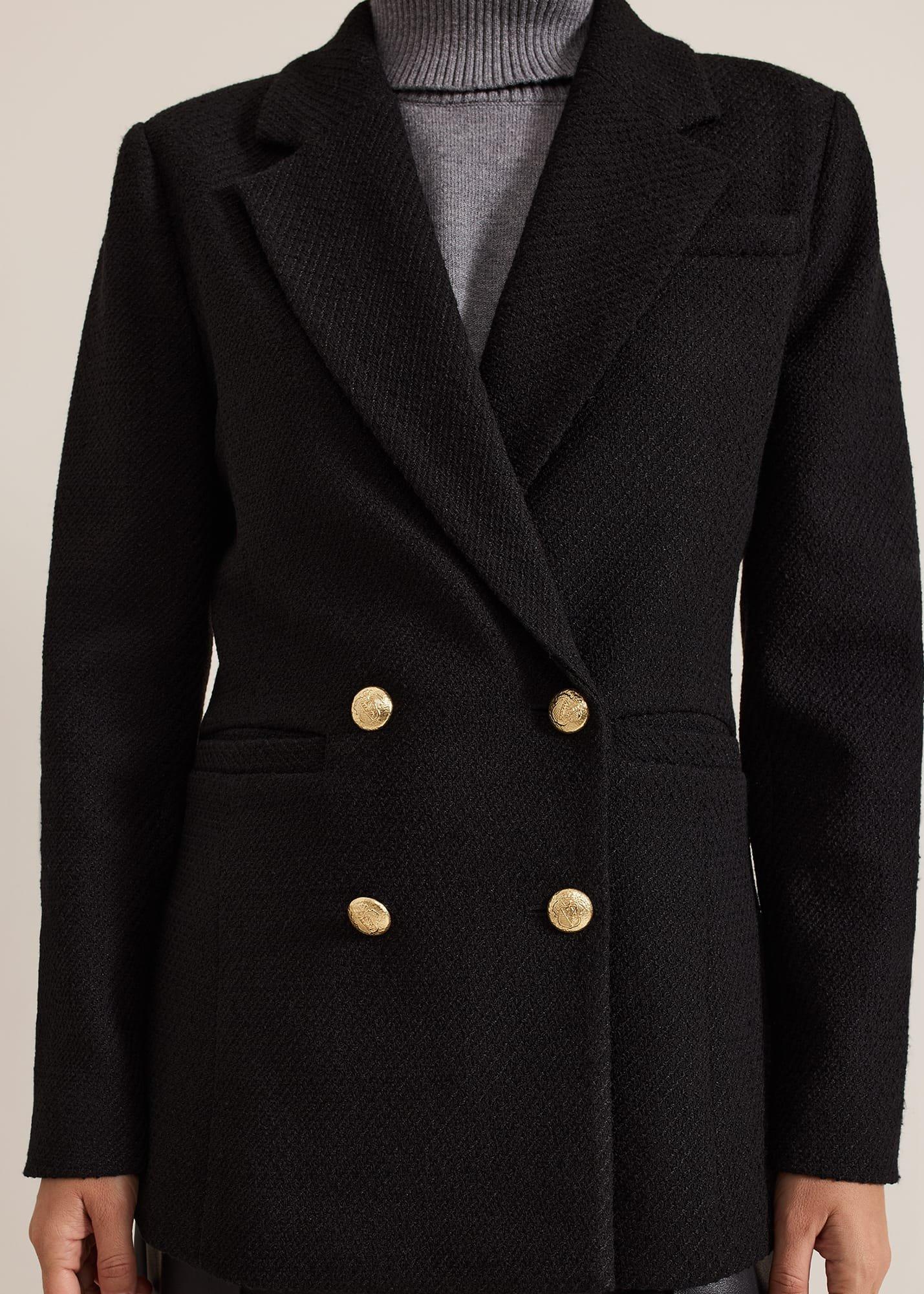 Kiana Boucle Longline Blazer
