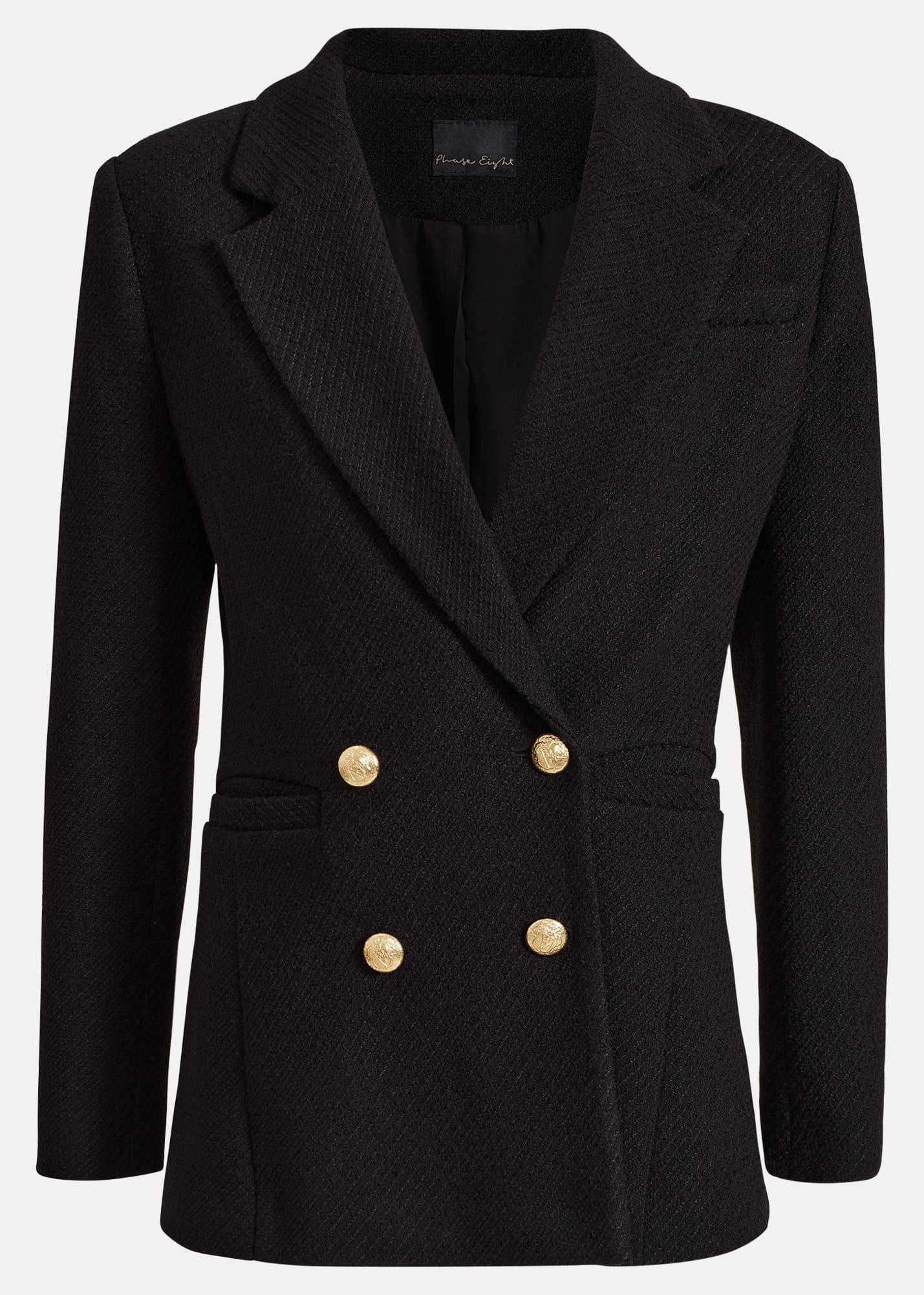 Kiana Boucle Longline Blazer
