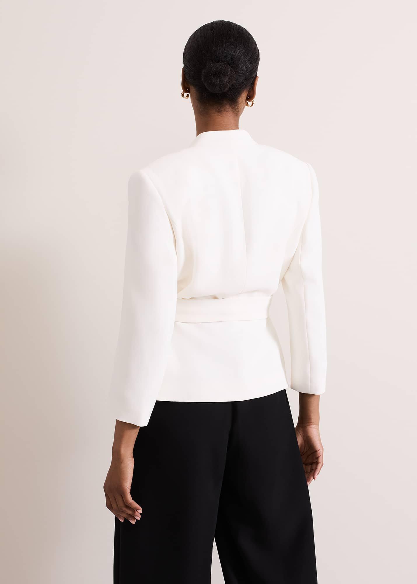 Sophin Ivory Corsage Jacket