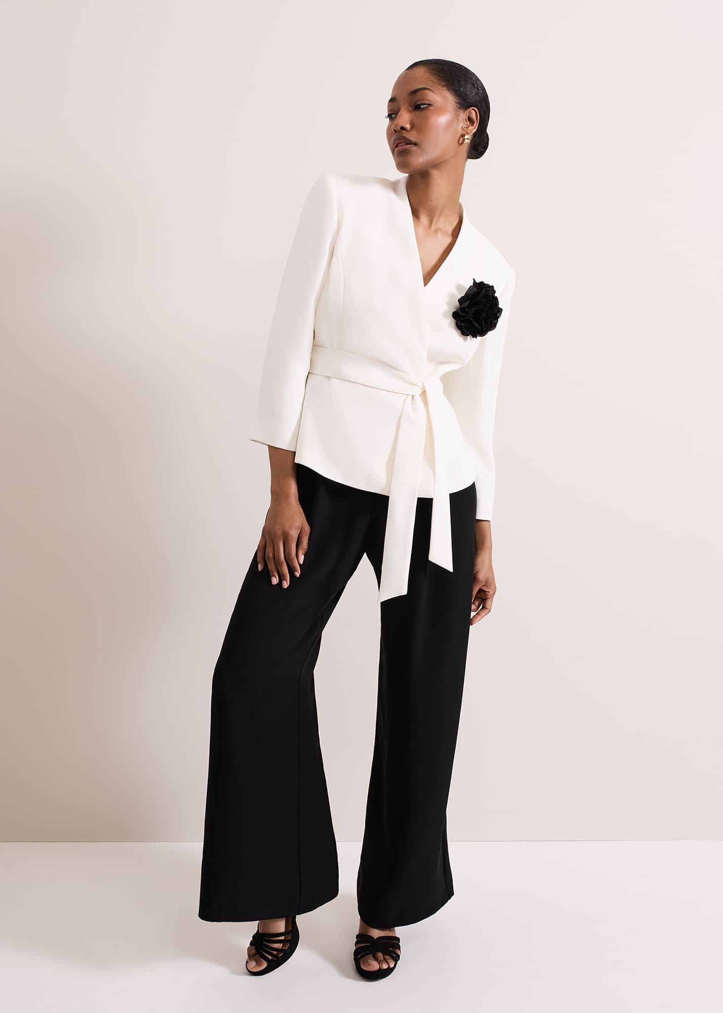 ${product-id}-Sophin Ivory Corsage Jacket-Ivory-${view-type}