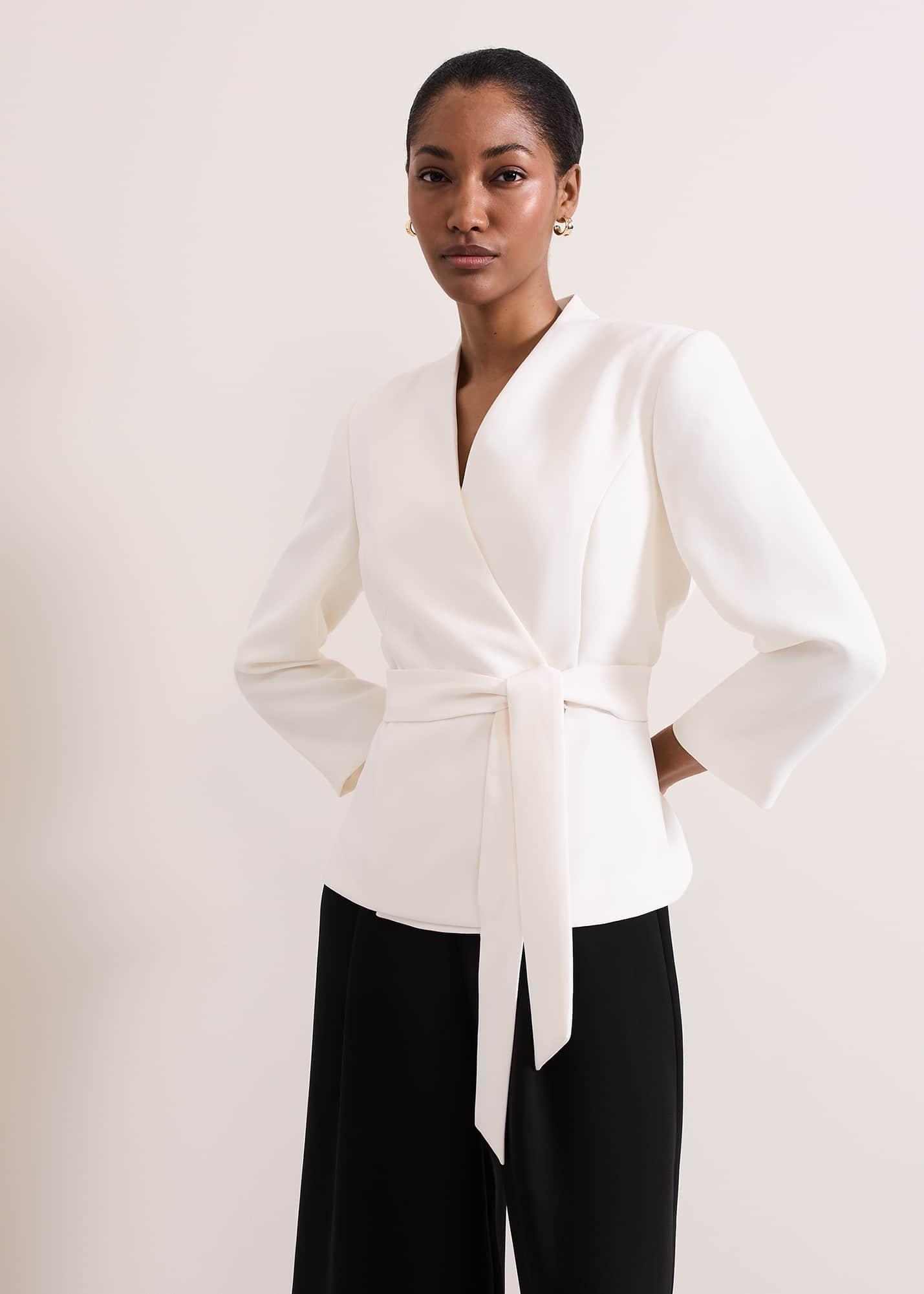 ${product-id}-Sophin Ivory Corsage Jacket-Ivory-${view-type}
