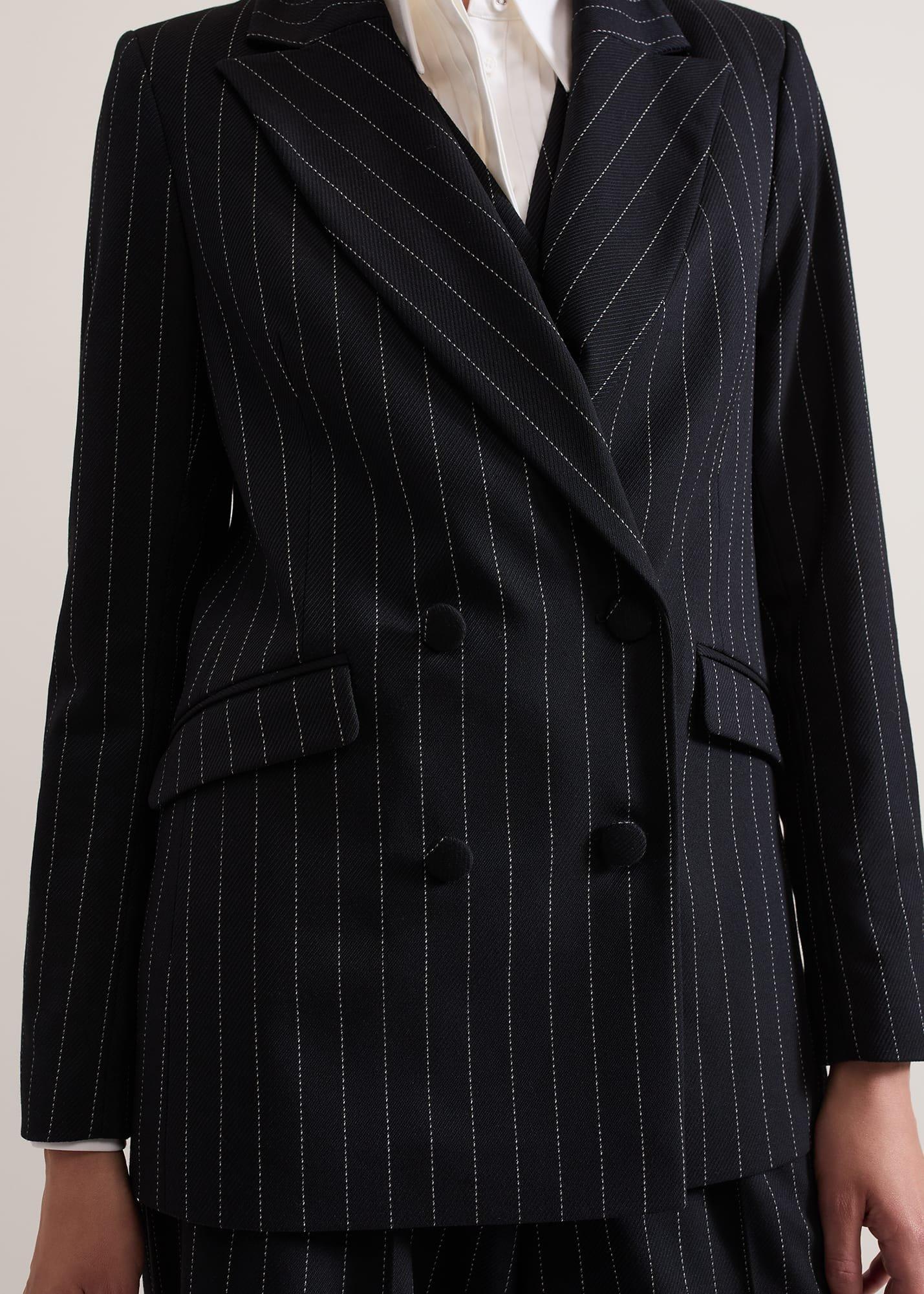 Pia Pinstripe Blazer