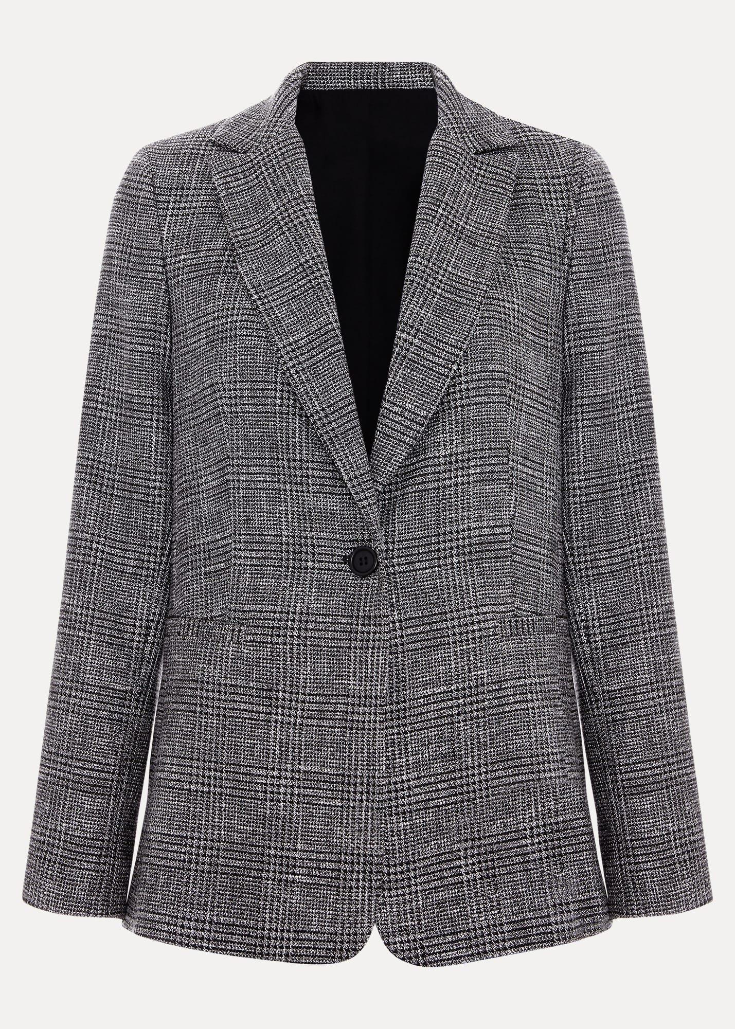 Evie Check Blazer