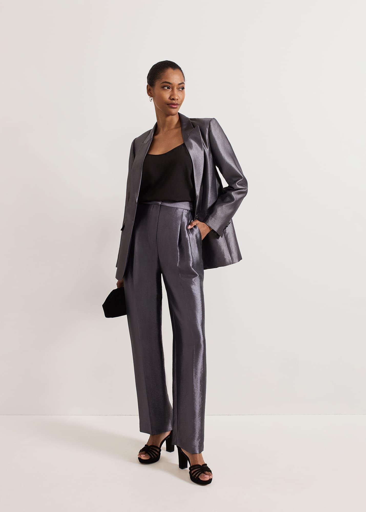 Sade Grey Suit Jacket