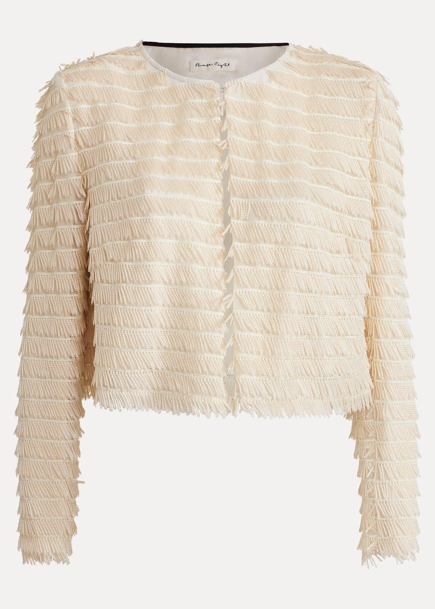 Dolly Fringe Crop Jacket