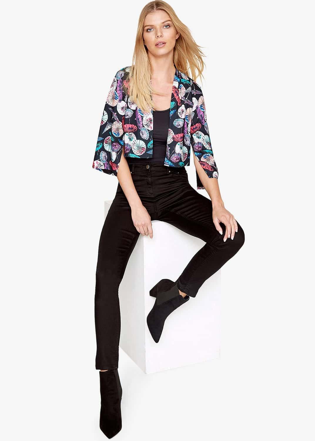 Umbrella Printed Jacket