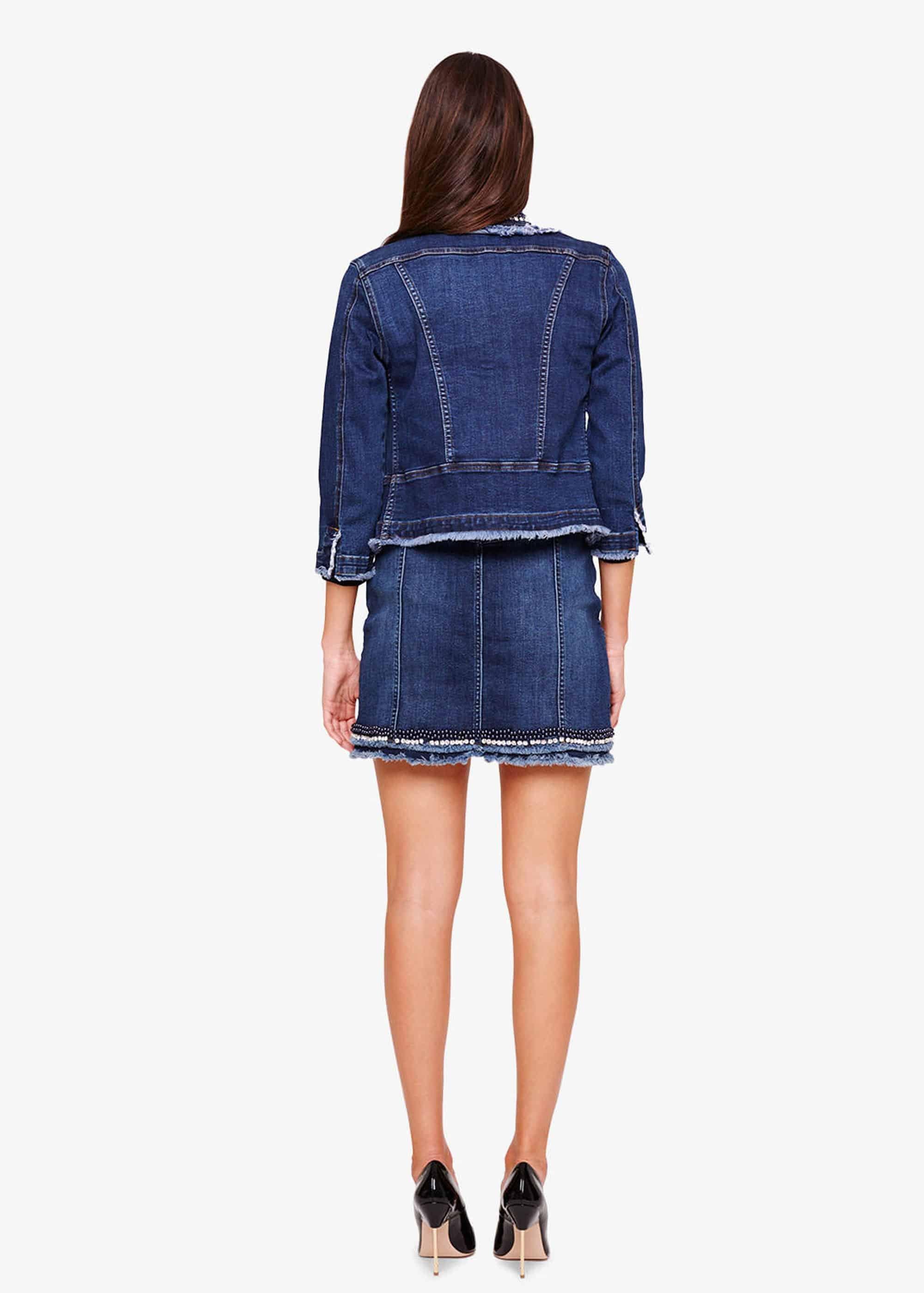 Jorja Embellished Denim Jacket