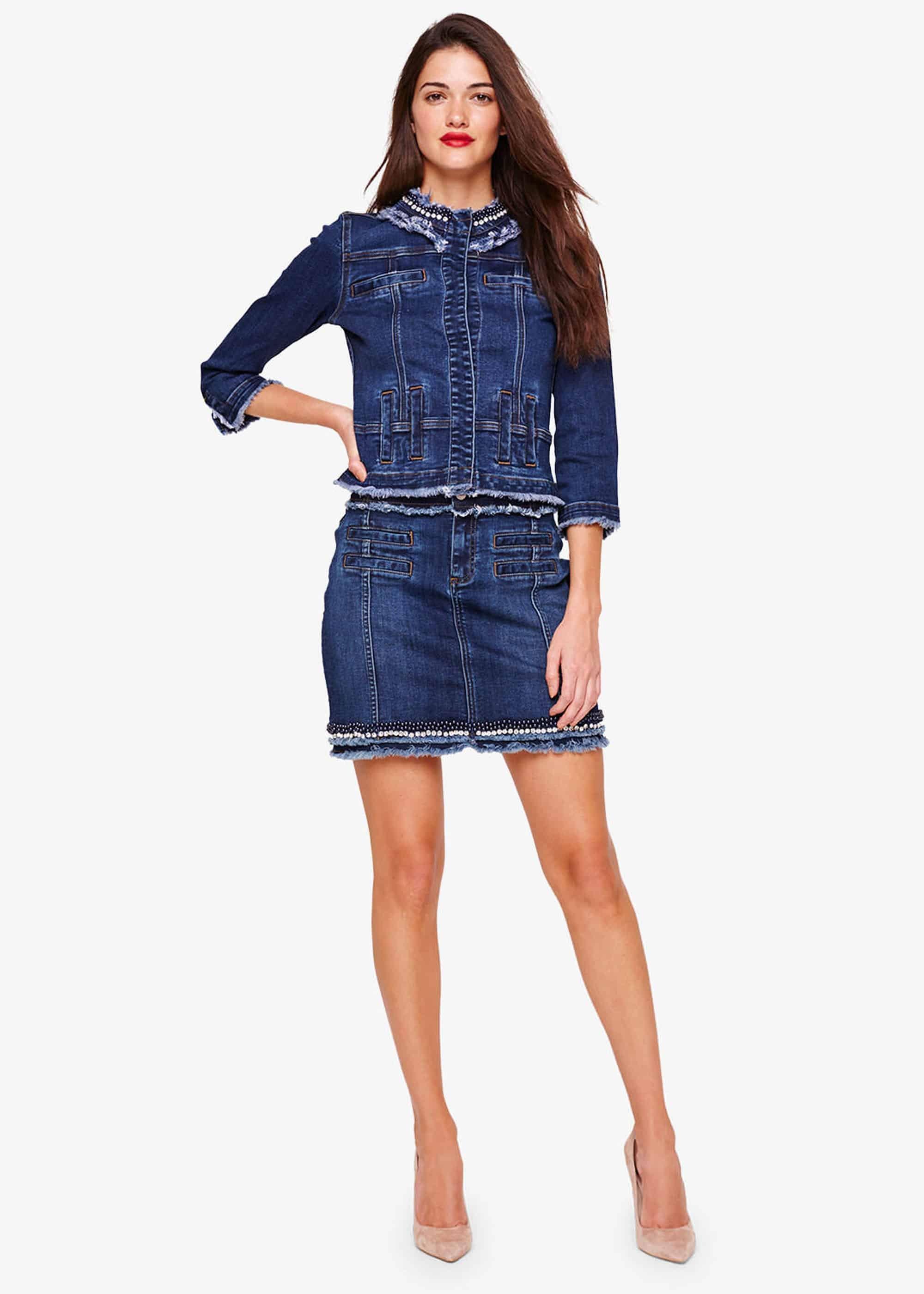 Jorja Embellished Denim Jacket