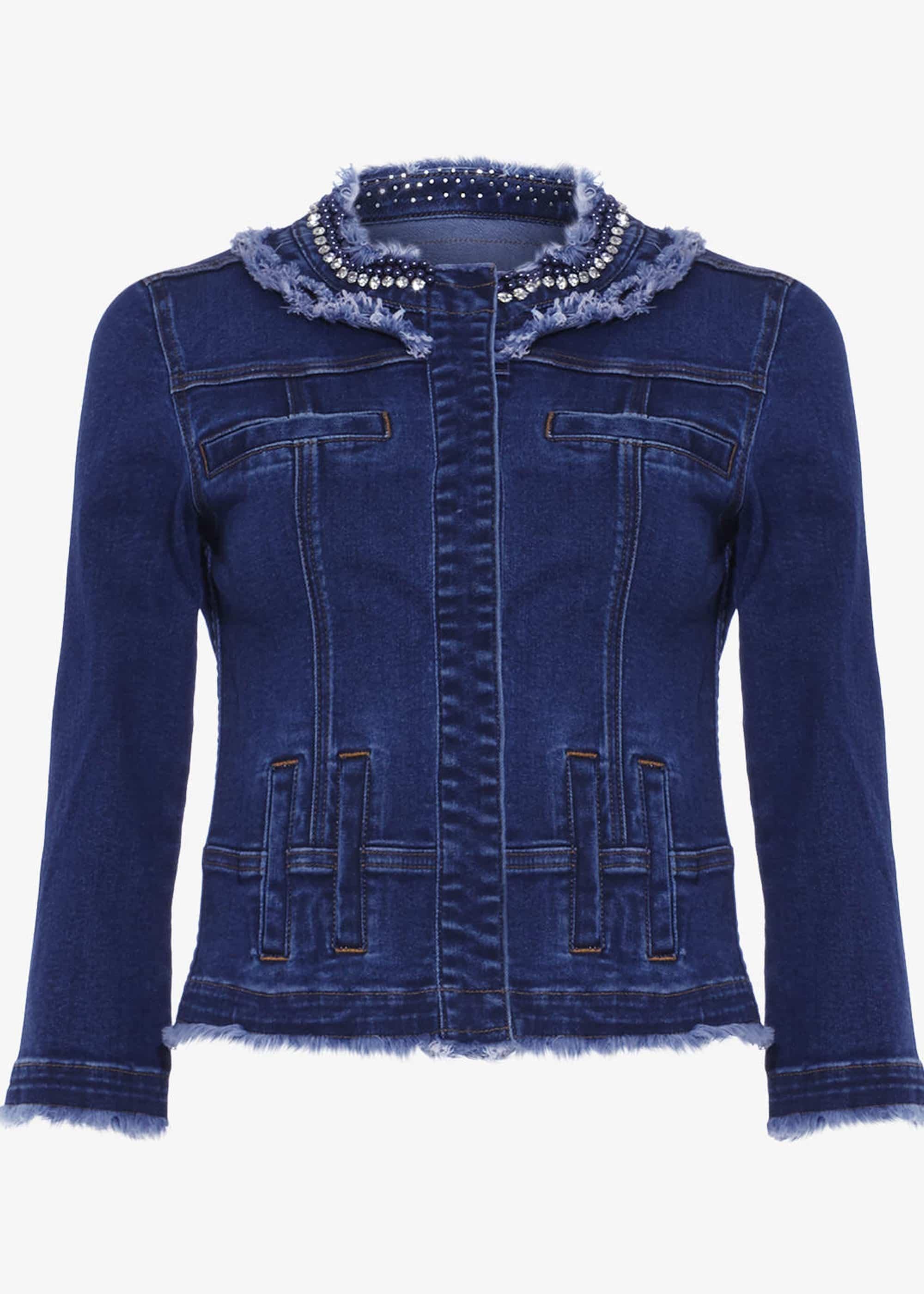 Jorja Embellished Denim Jacket