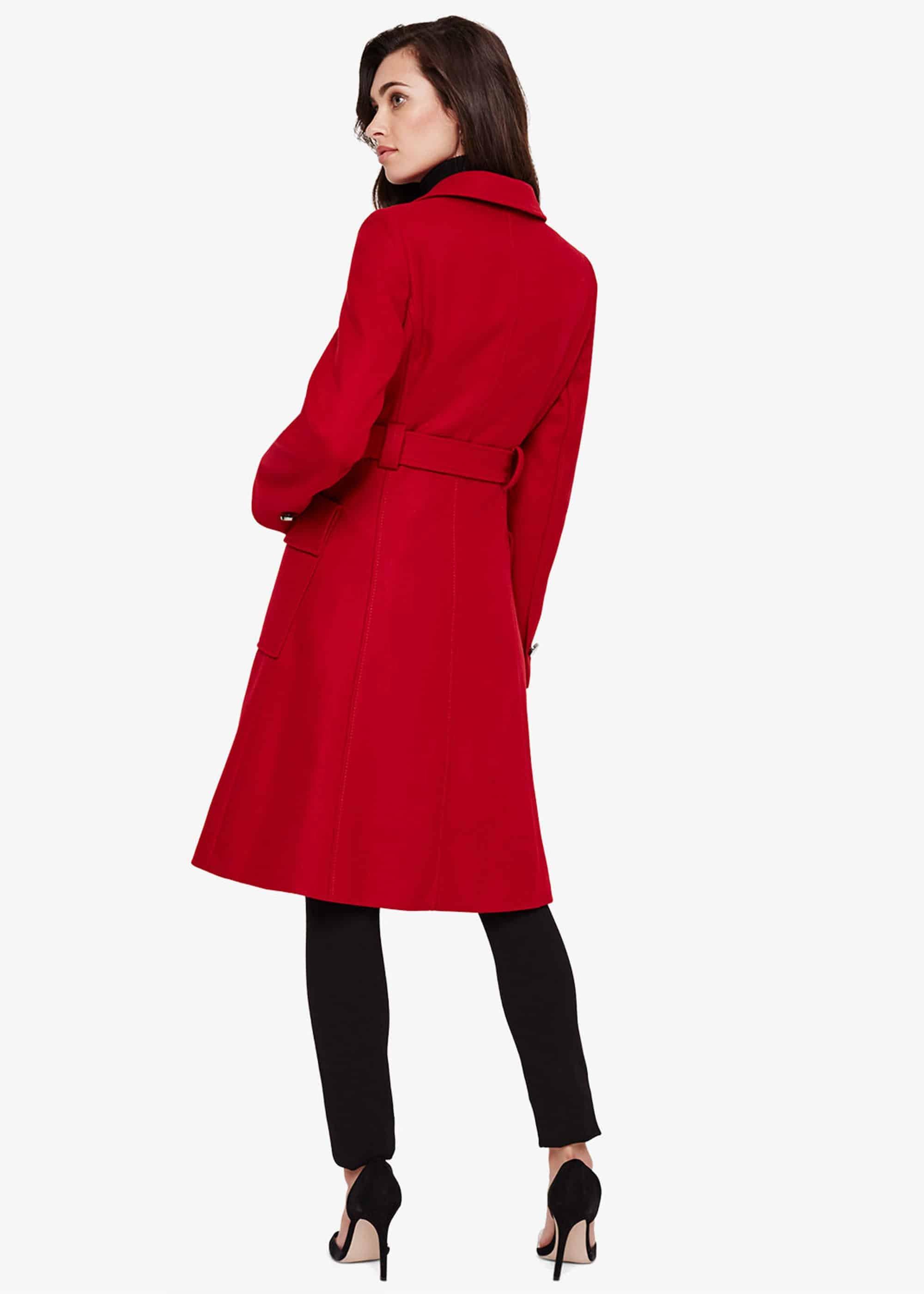 Roxi Large Pocket Belted Coat