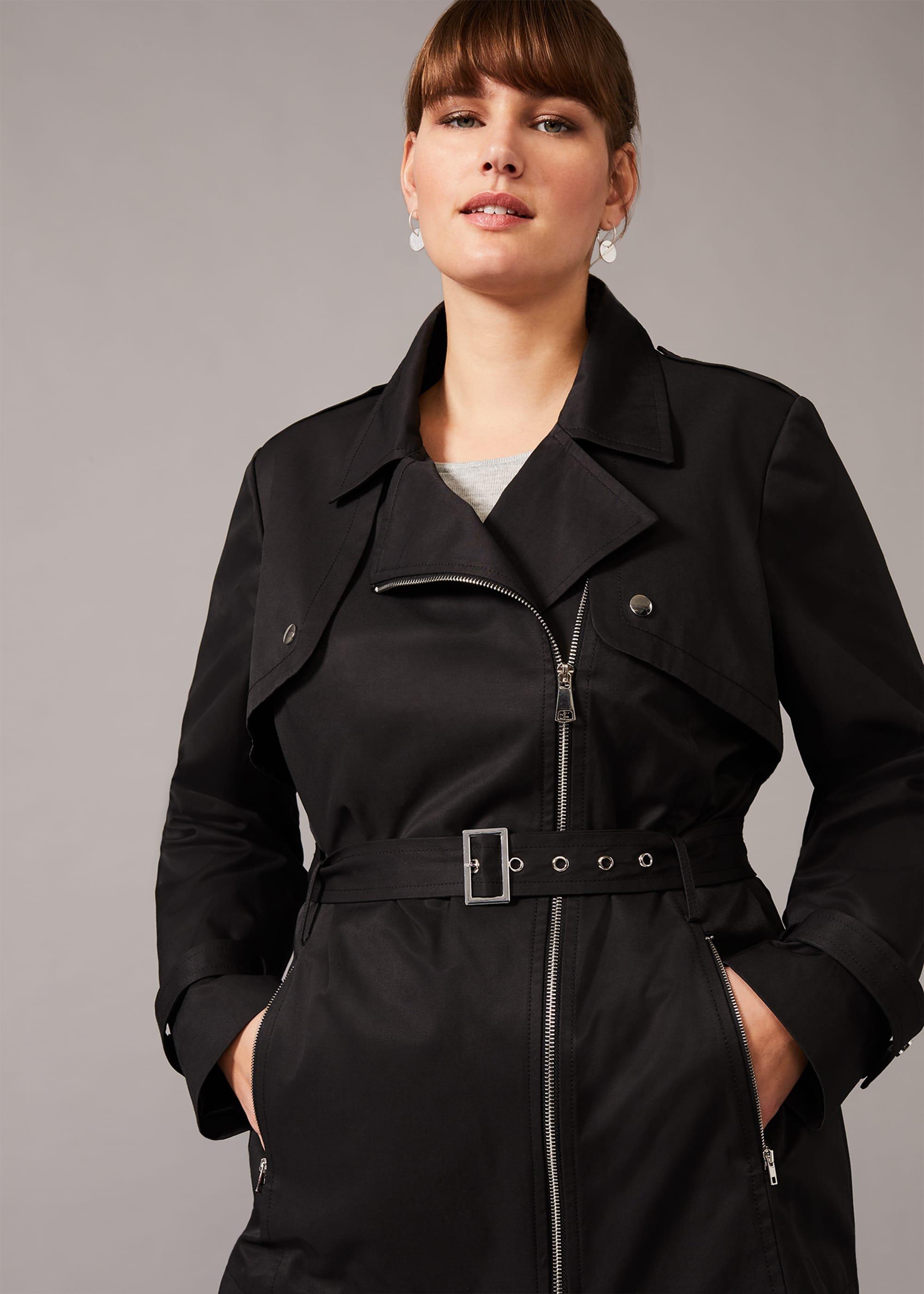 Rose Soft Biker Coat