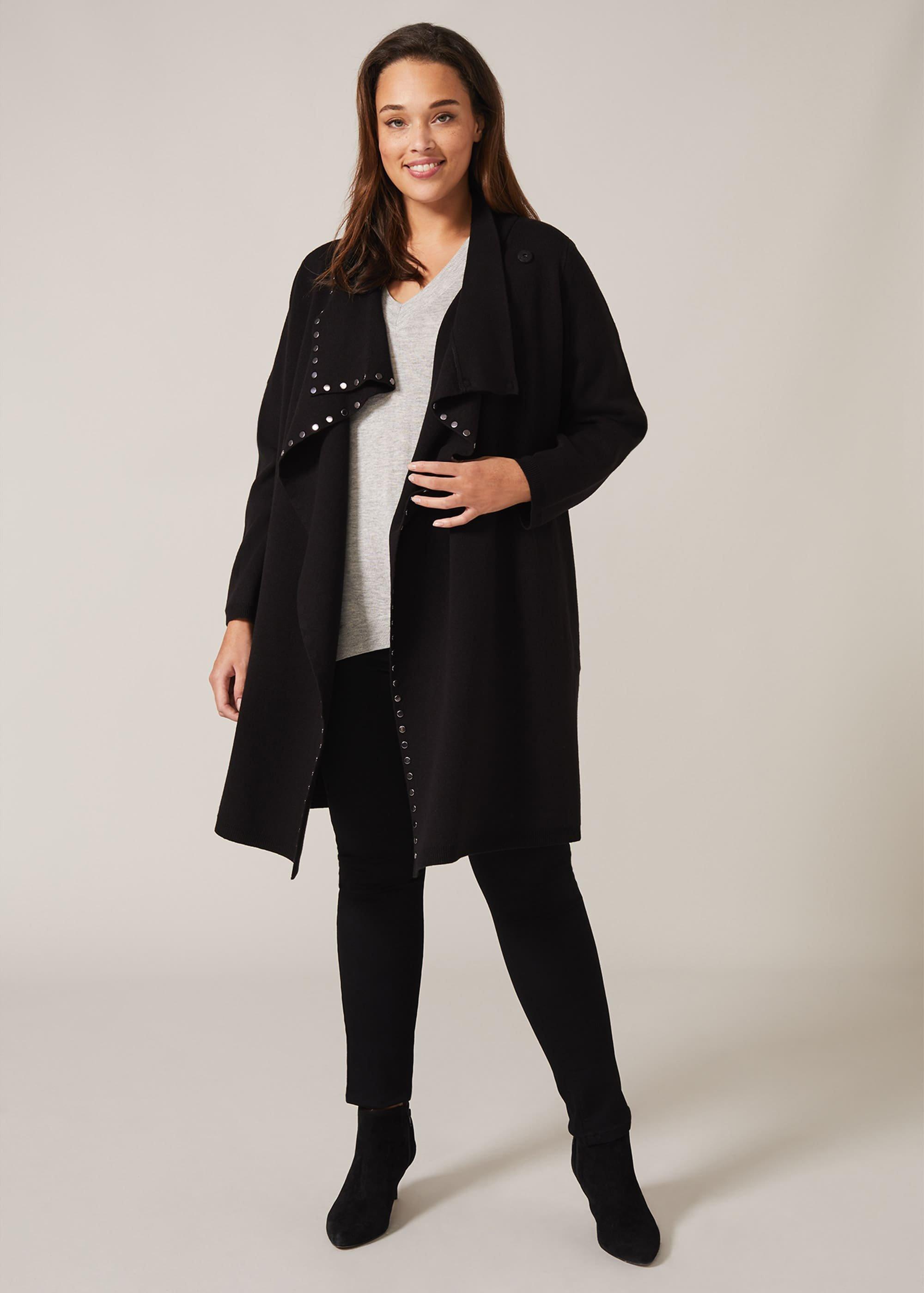 Paloma Stud Knit Coatigan