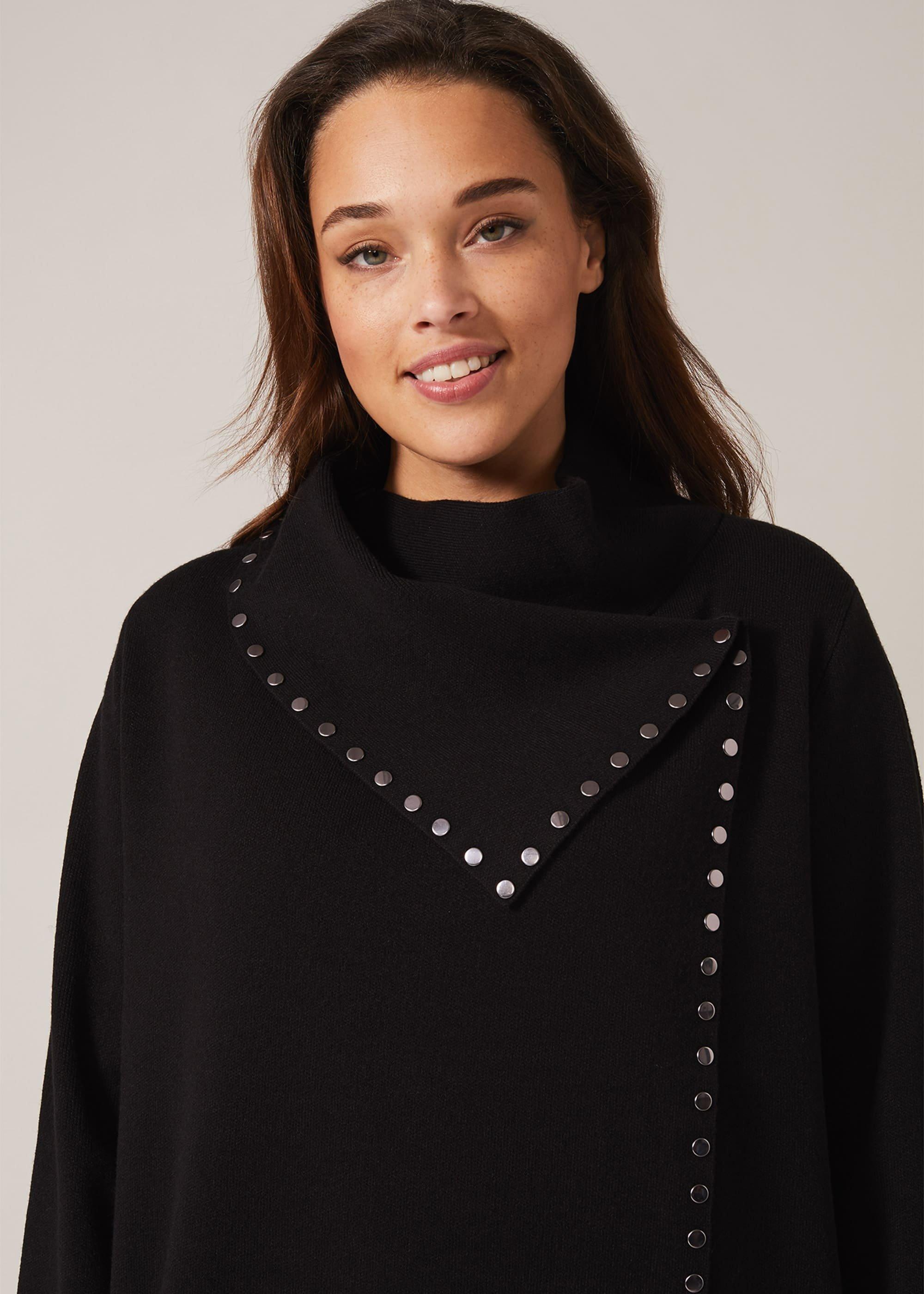 Paloma Stud Knit Coatigan