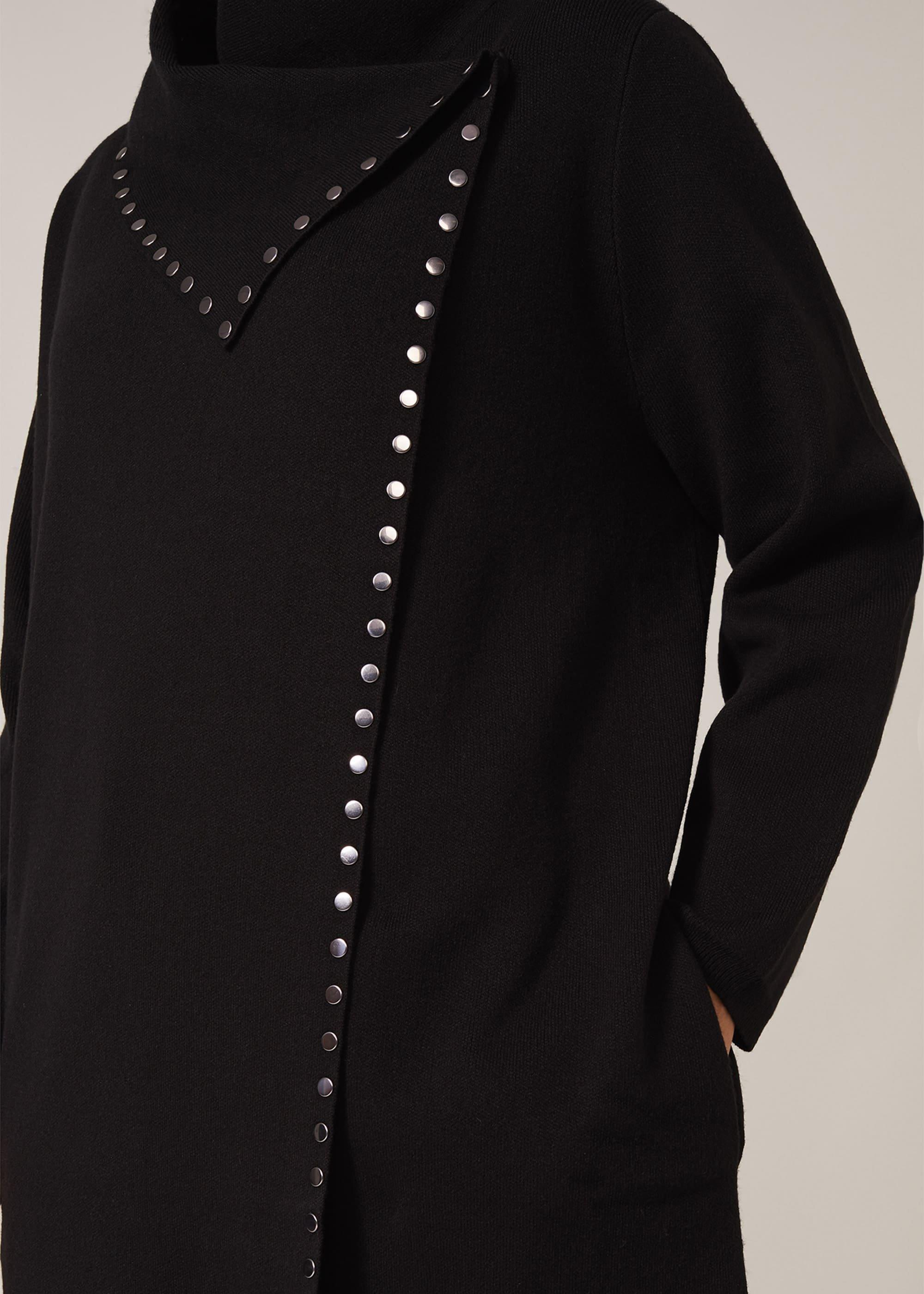 Paloma Stud Knit Coatigan