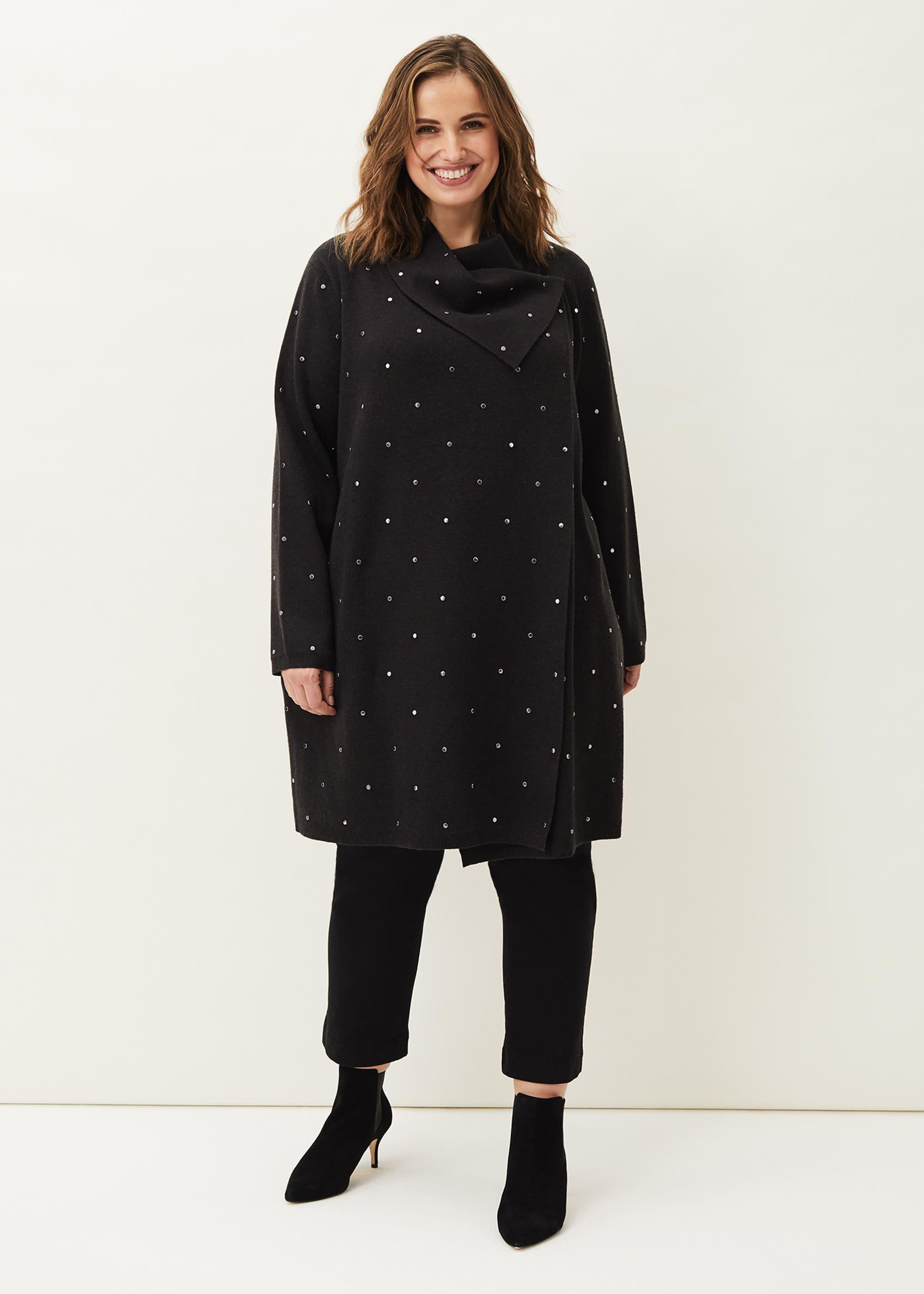 Paloma Scattered Stud Coatigan