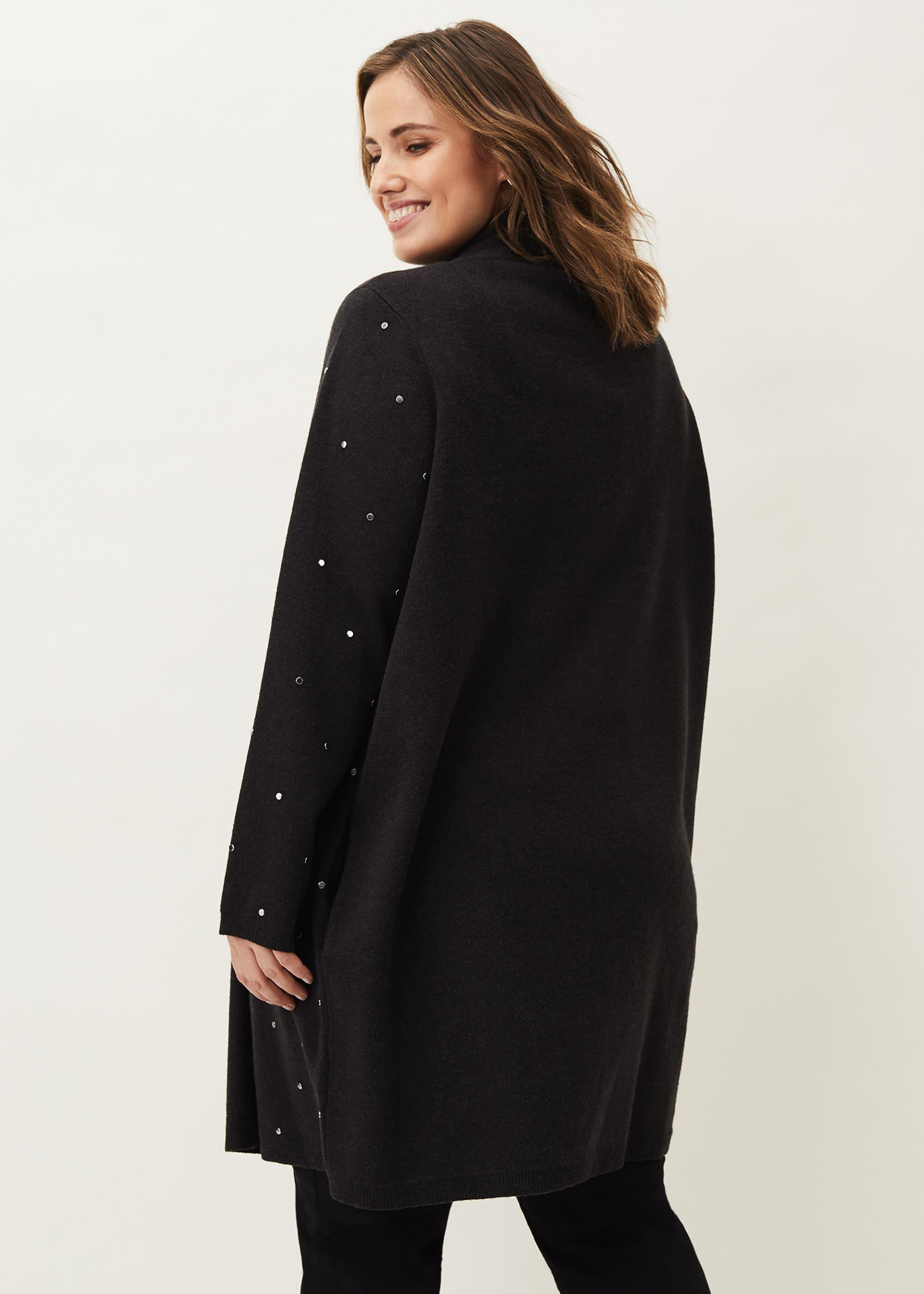 Paloma Scattered Stud Coatigan