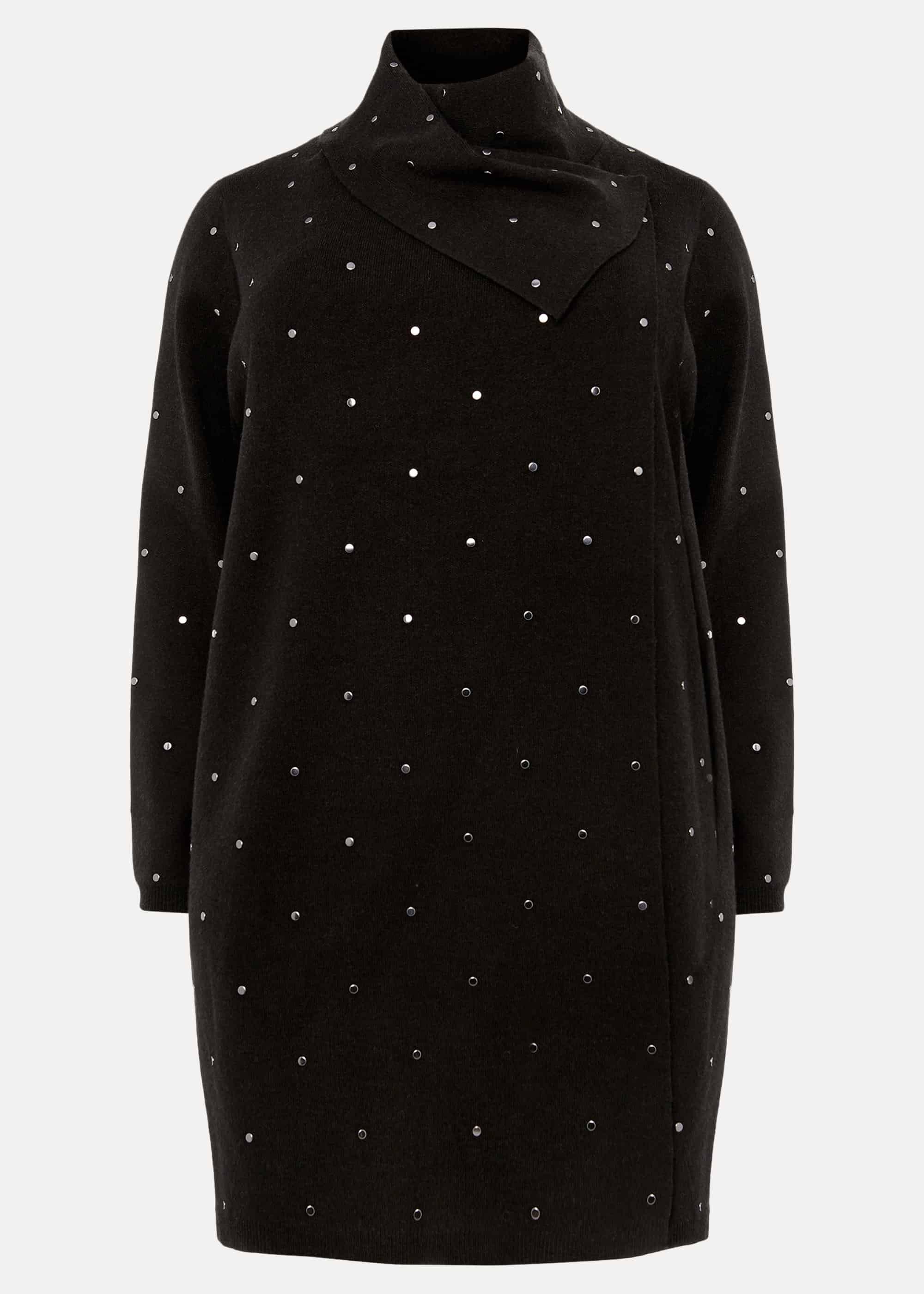 Paloma Scattered Stud Coatigan
