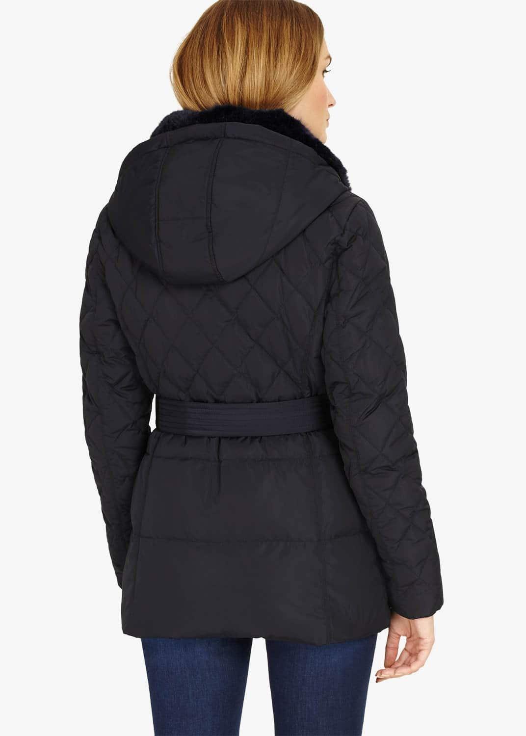 Deasia Short Diamond Puffer Coat