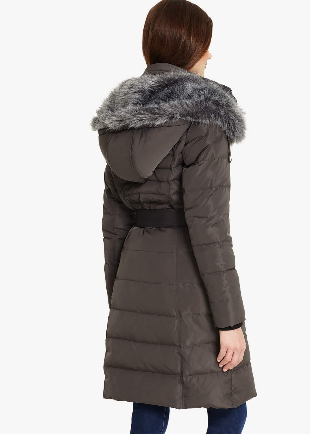 Brisa Long Side Stitch Puffer