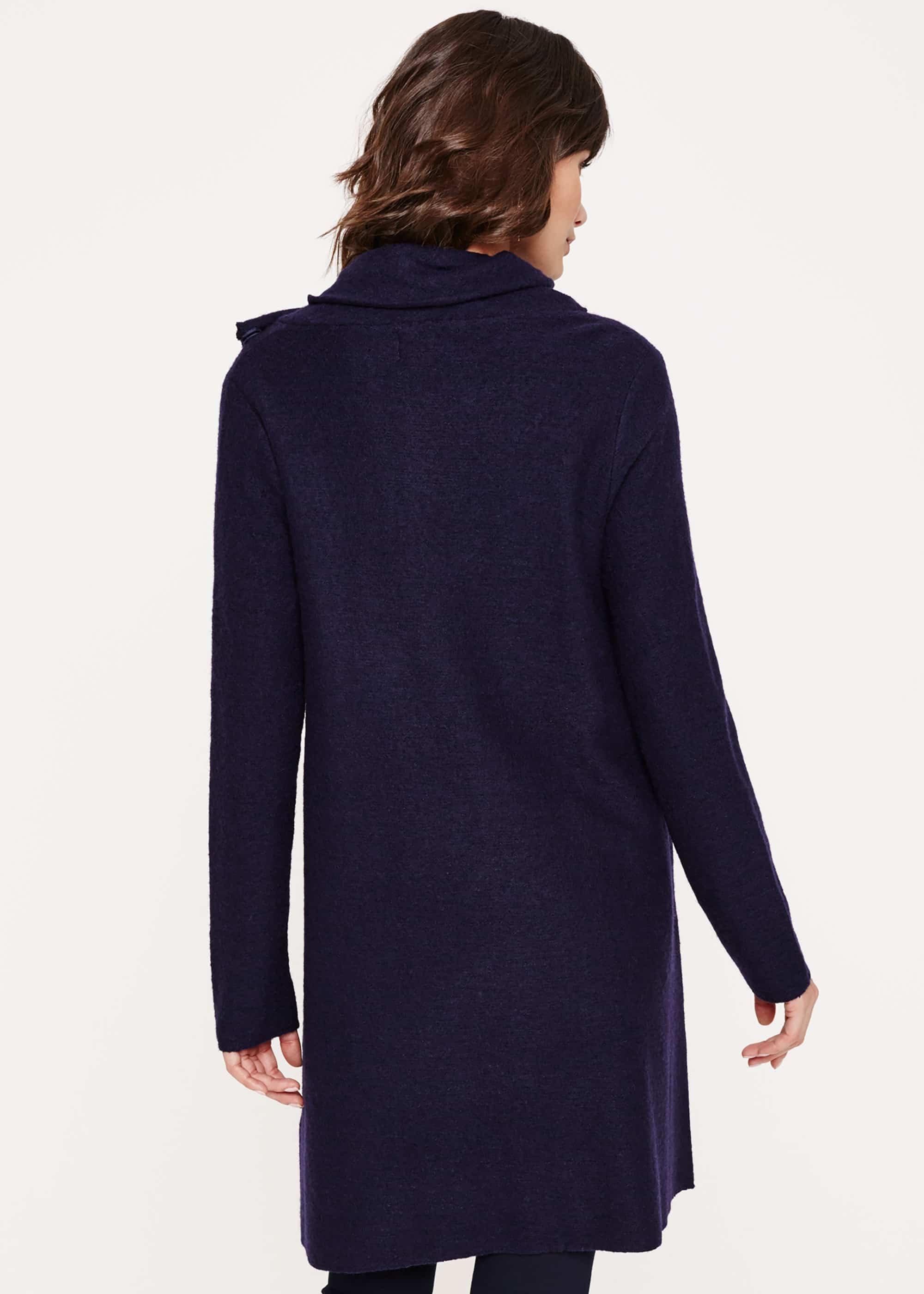 Bellona Level Hem Knit Coat