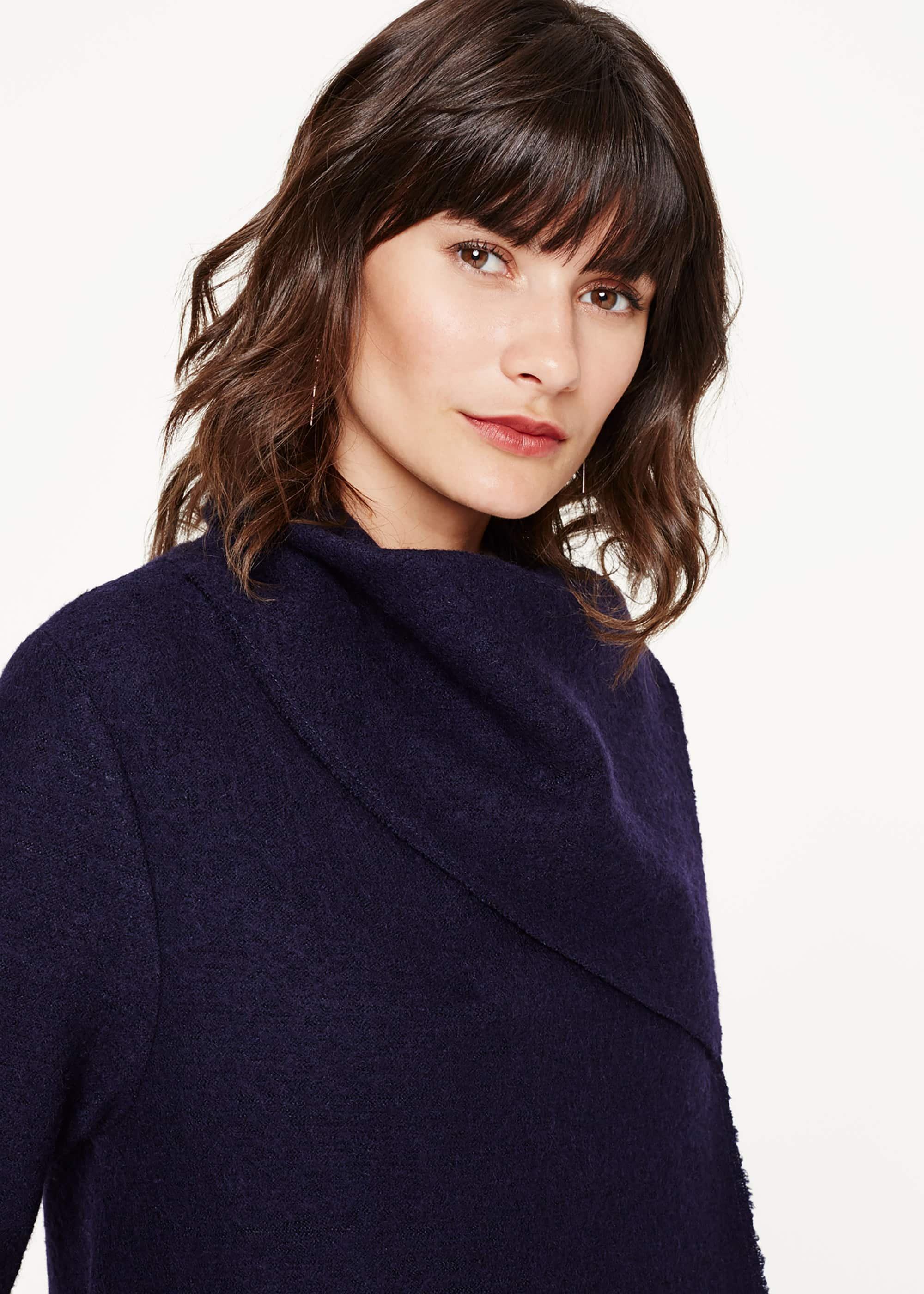 Bellona Level Hem Knit Coat