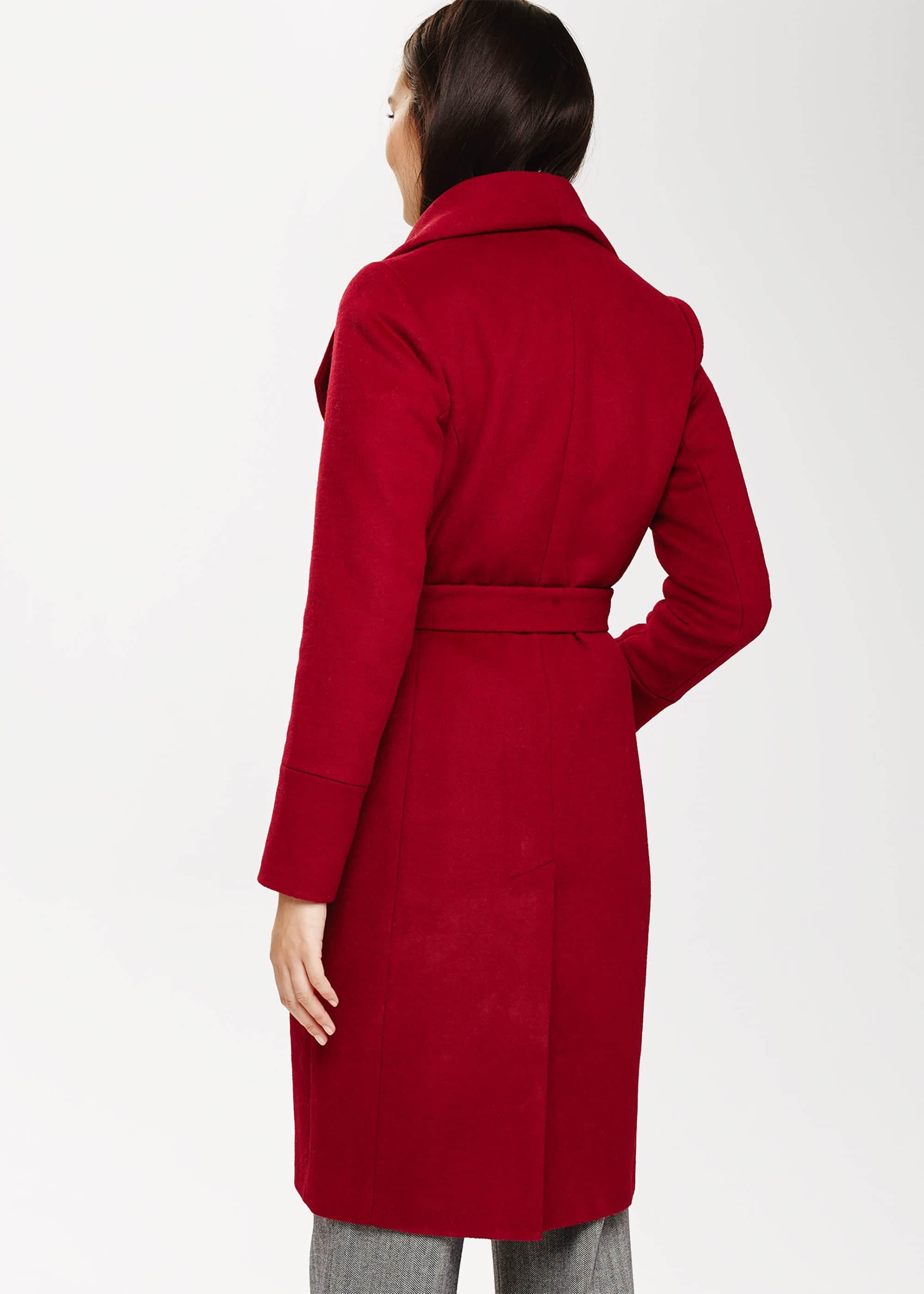 Nicci Belted Wool Coat