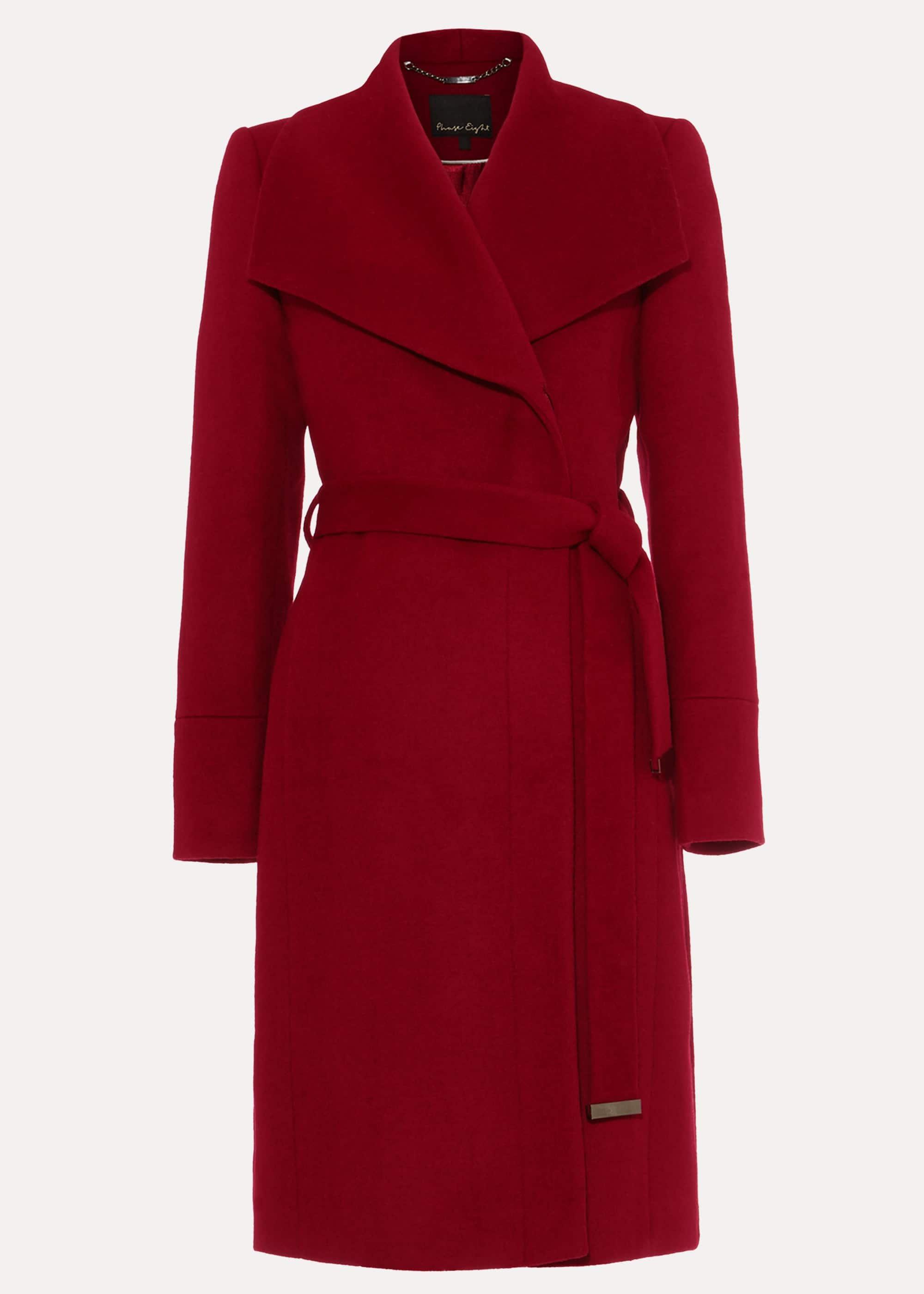 Nicci Belted Wool Coat