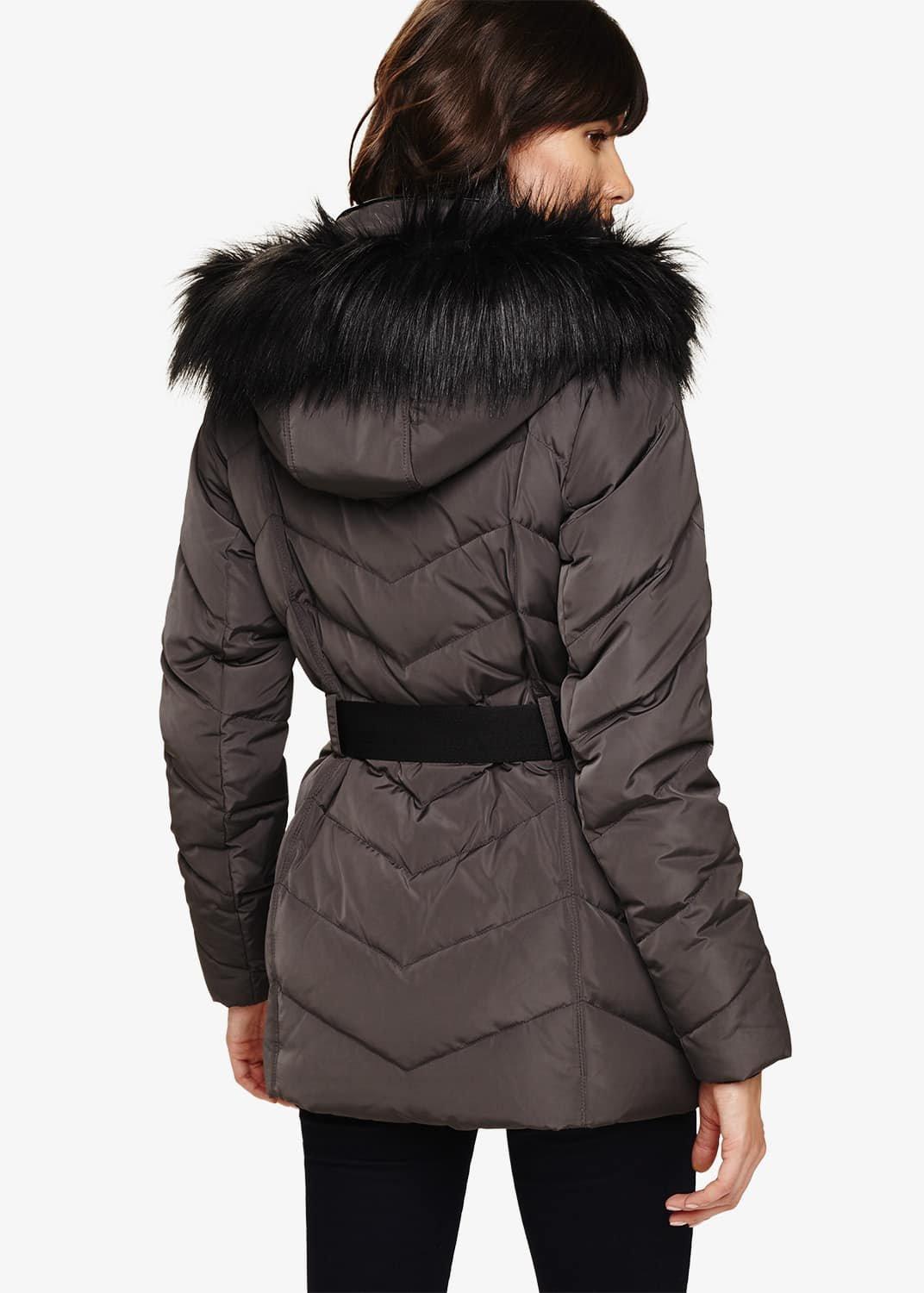Chandra Chevron Puffer Jacket