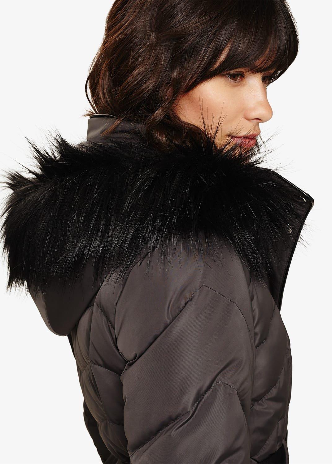 Chandra Chevron Puffer Jacket