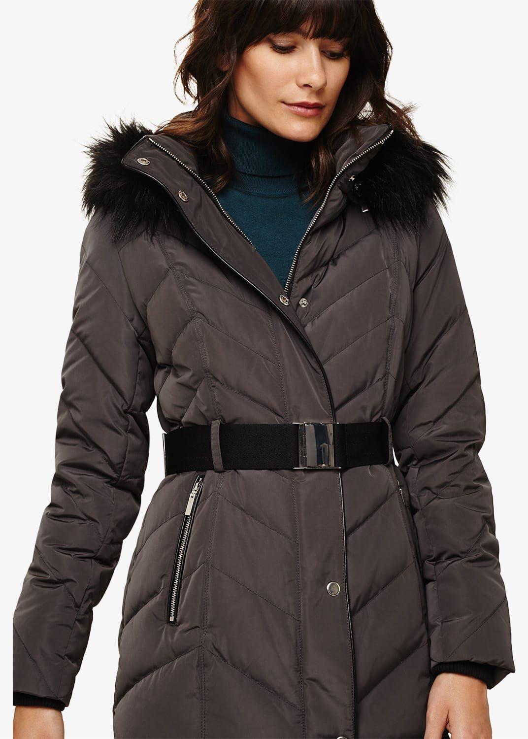 Chandra Chevron Puffer Jacket