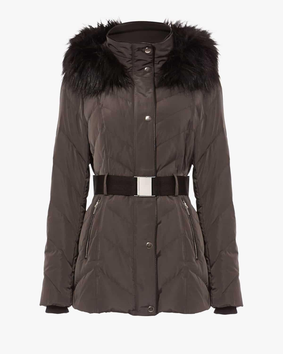 Chandra Chevron Puffer Jacket