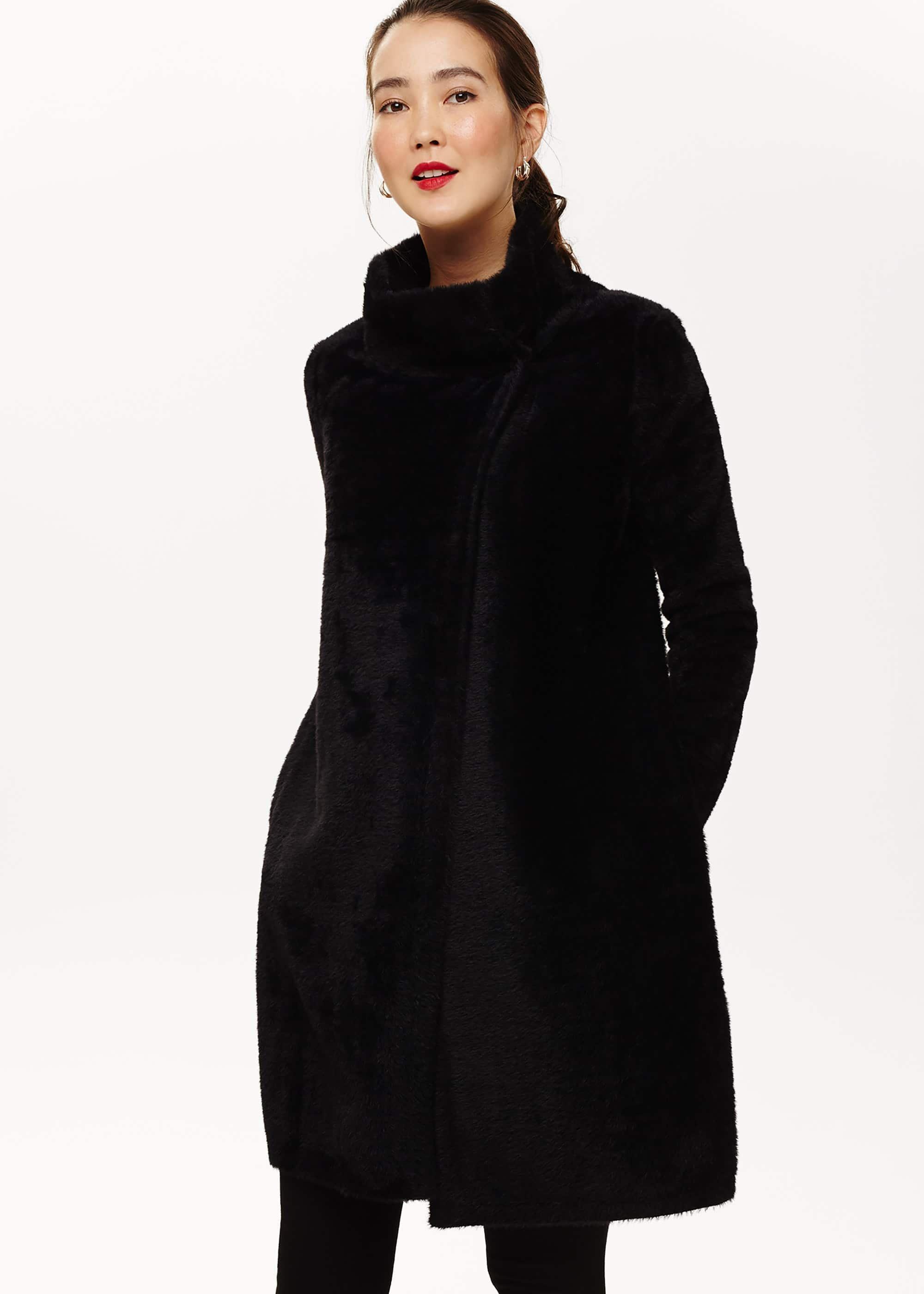 Fiona Fluffy Knit Coatigan