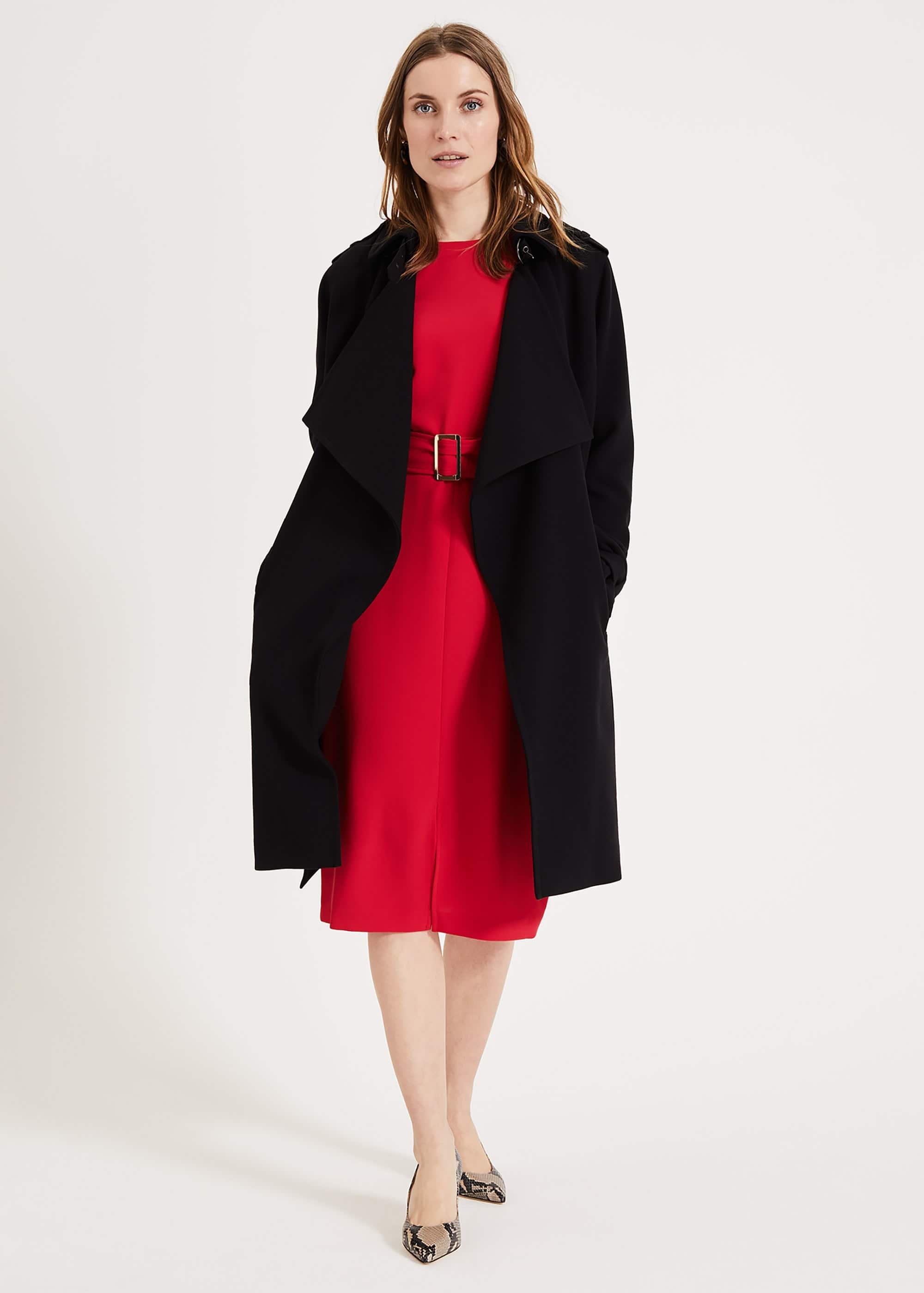 Charlotte Waterfall Wrap Coat