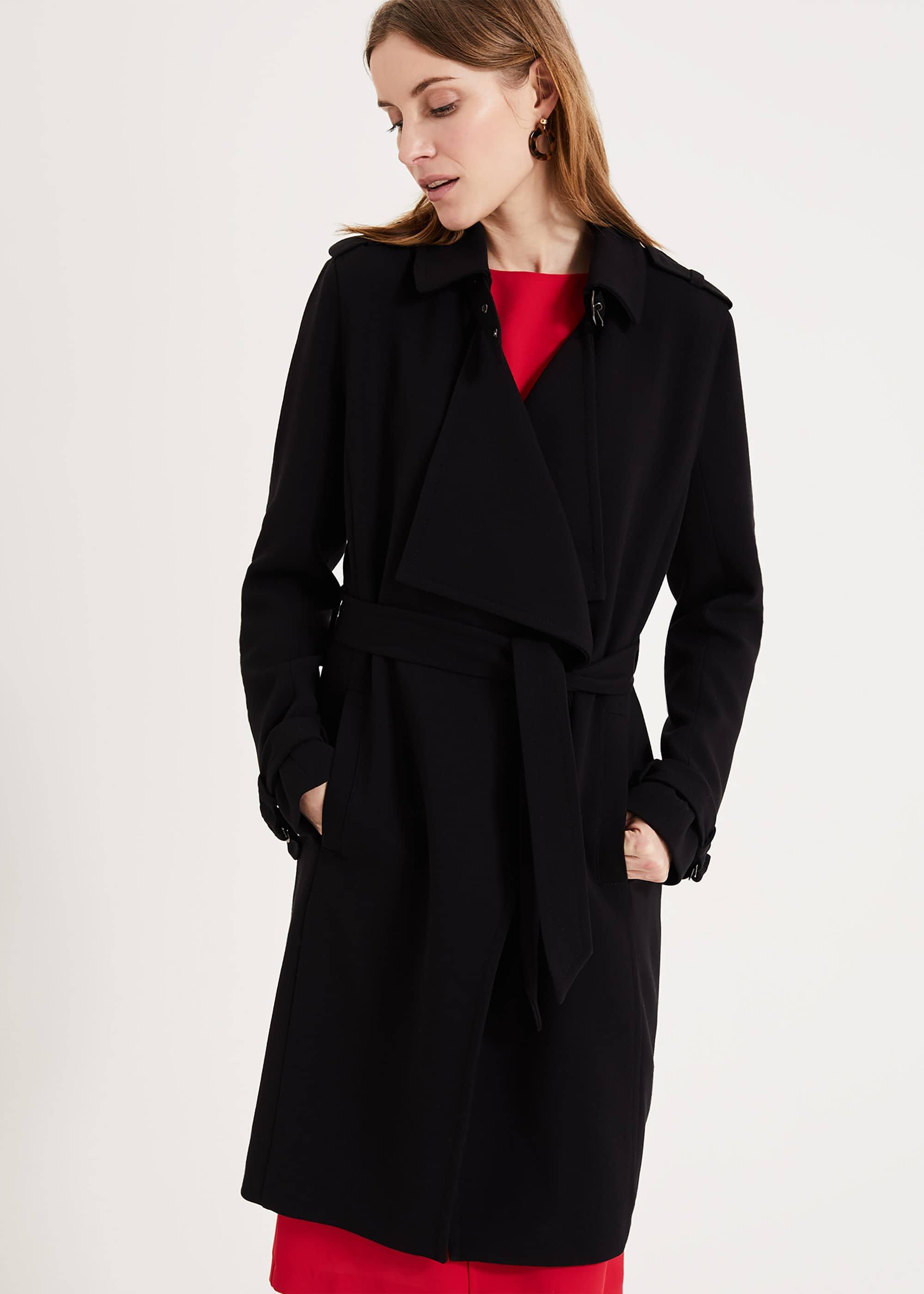 Charlotte Waterfall Wrap Coat
