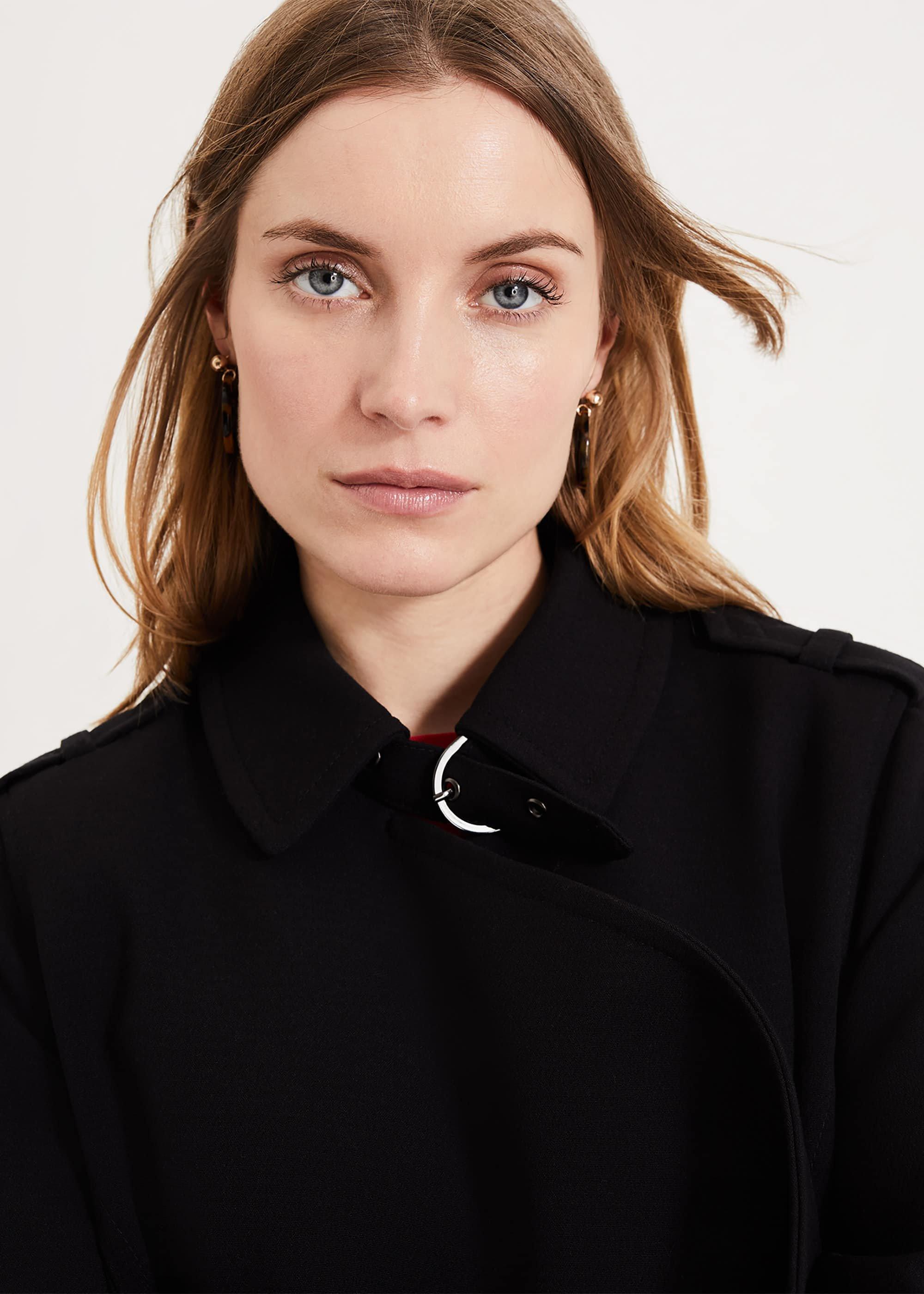 Charlotte Waterfall Wrap Coat