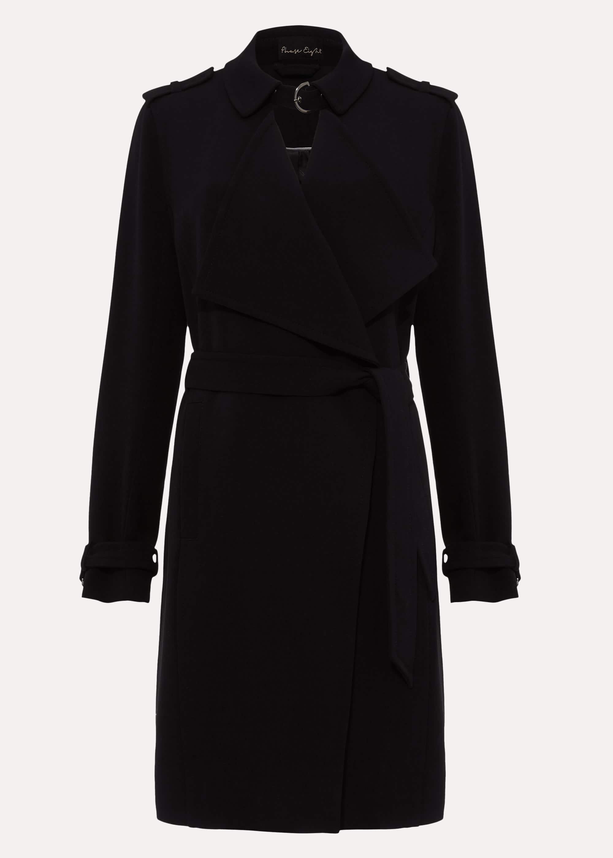 Charlotte Waterfall Wrap Coat