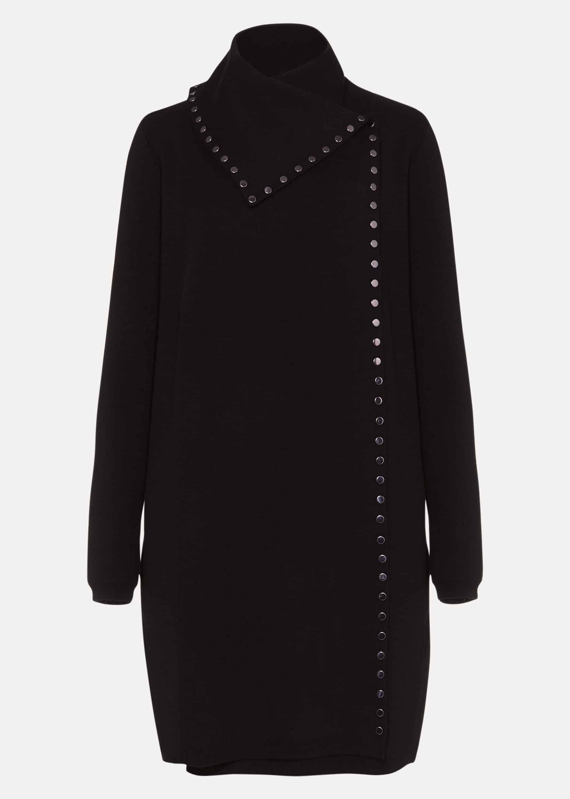 Paloma Stud Knit Coat