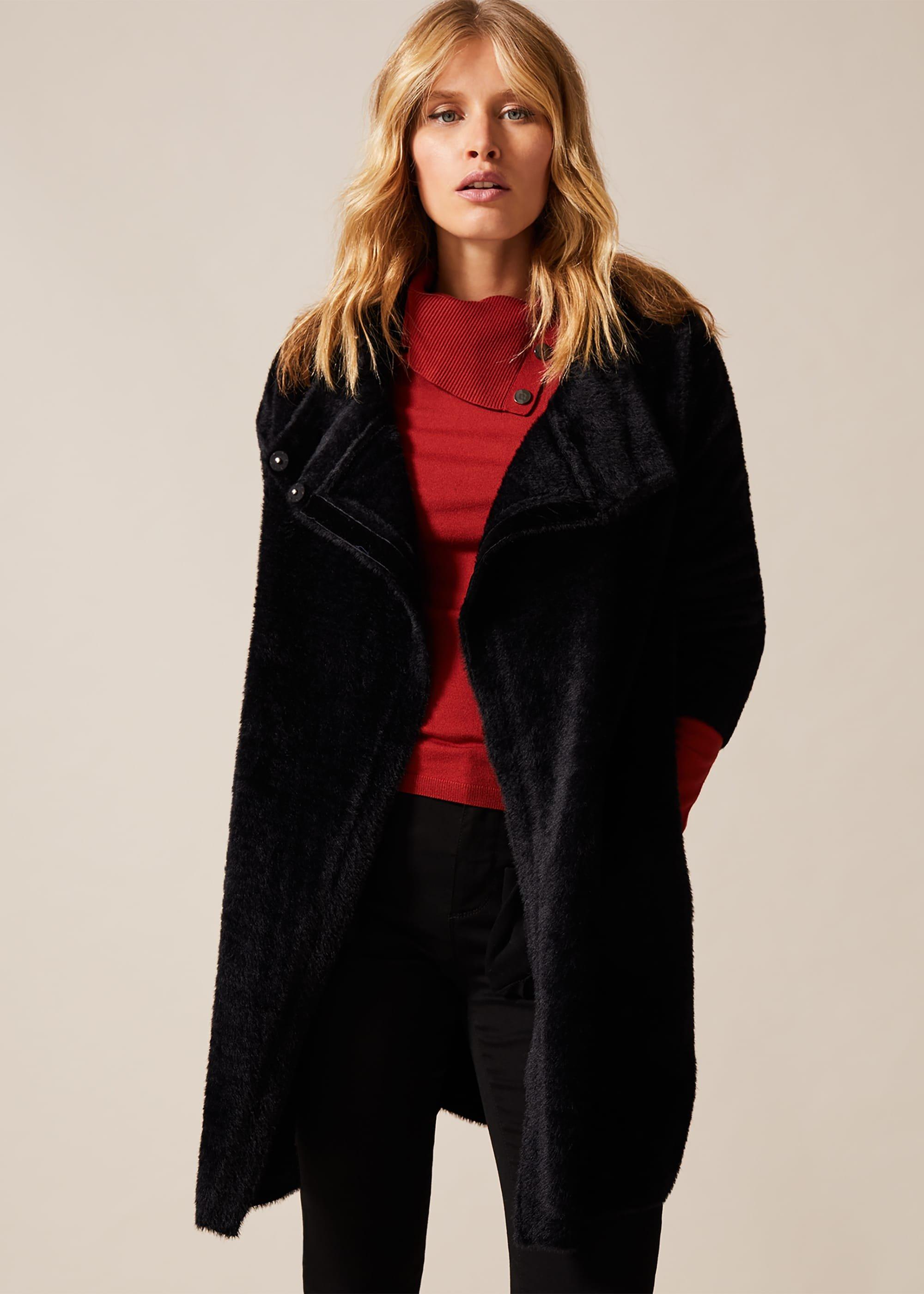 Fiona Fluffy Knit Coatigan