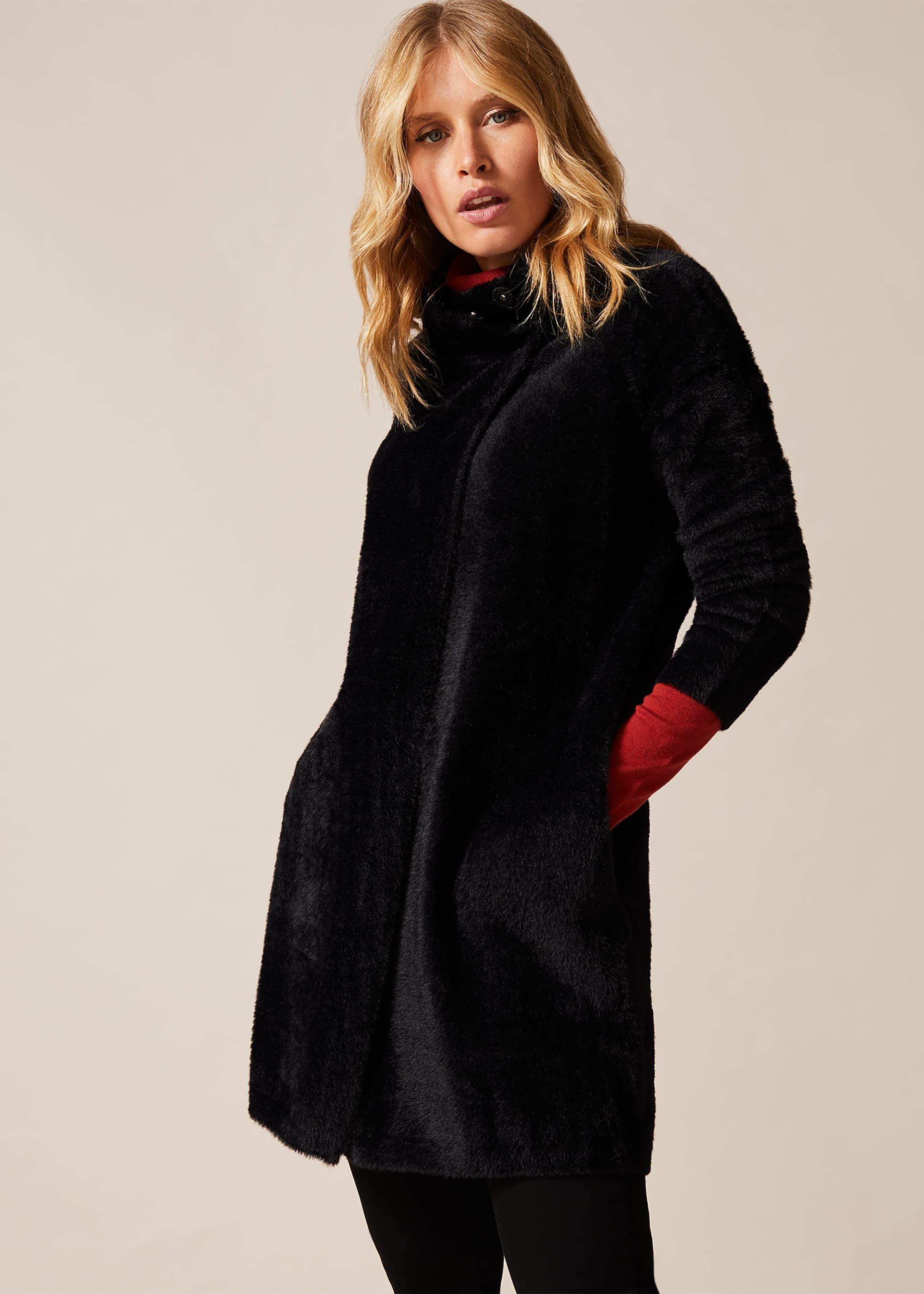 Fiona Fluffy Knit Coatigan