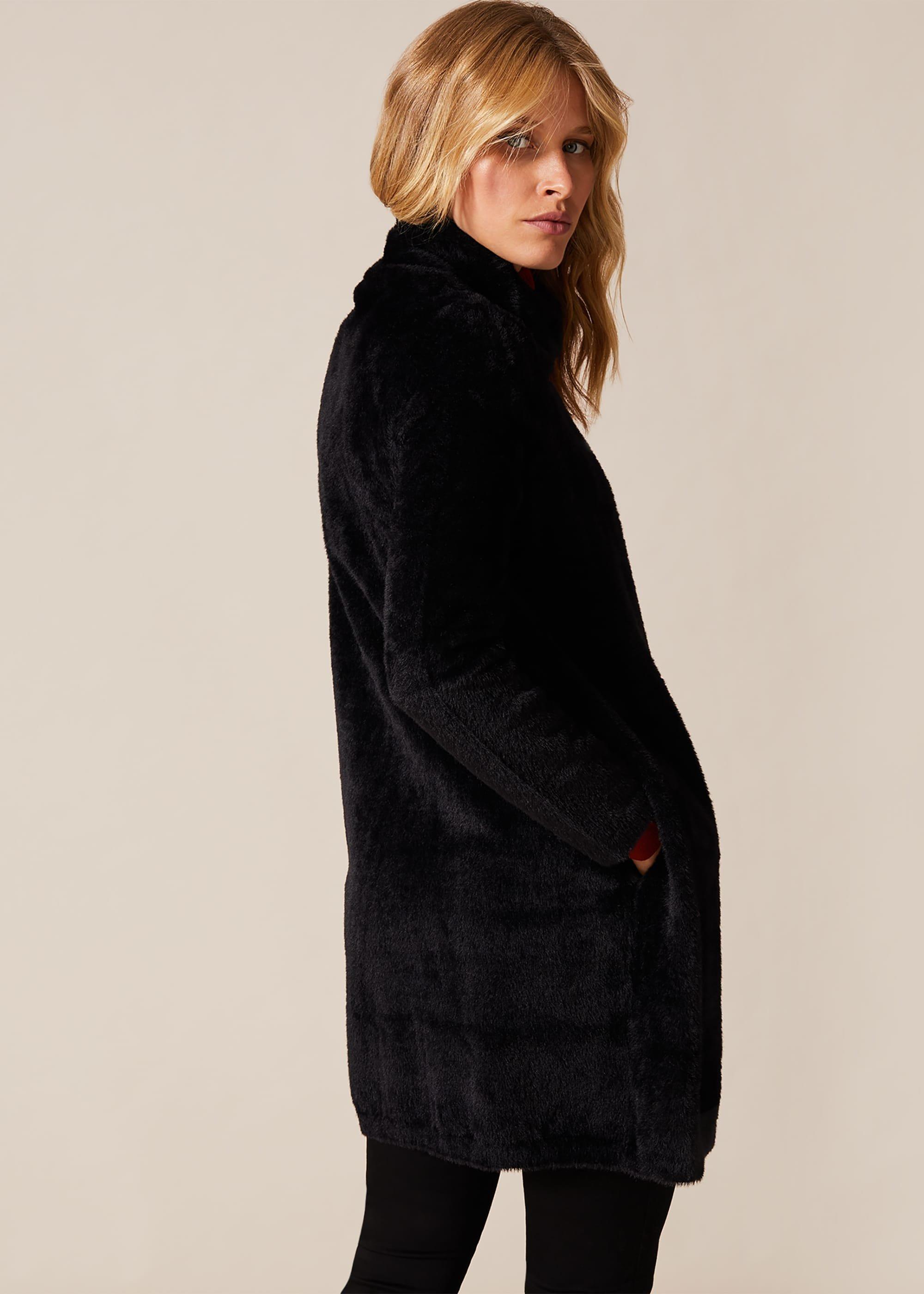 Fiona Fluffy Knit Coatigan