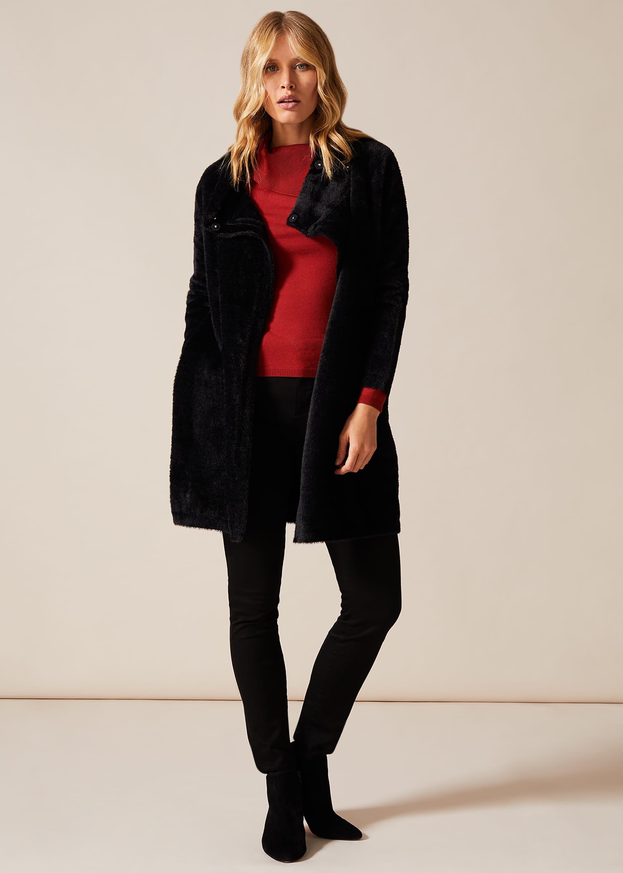 Fiona Fluffy Knit Coatigan