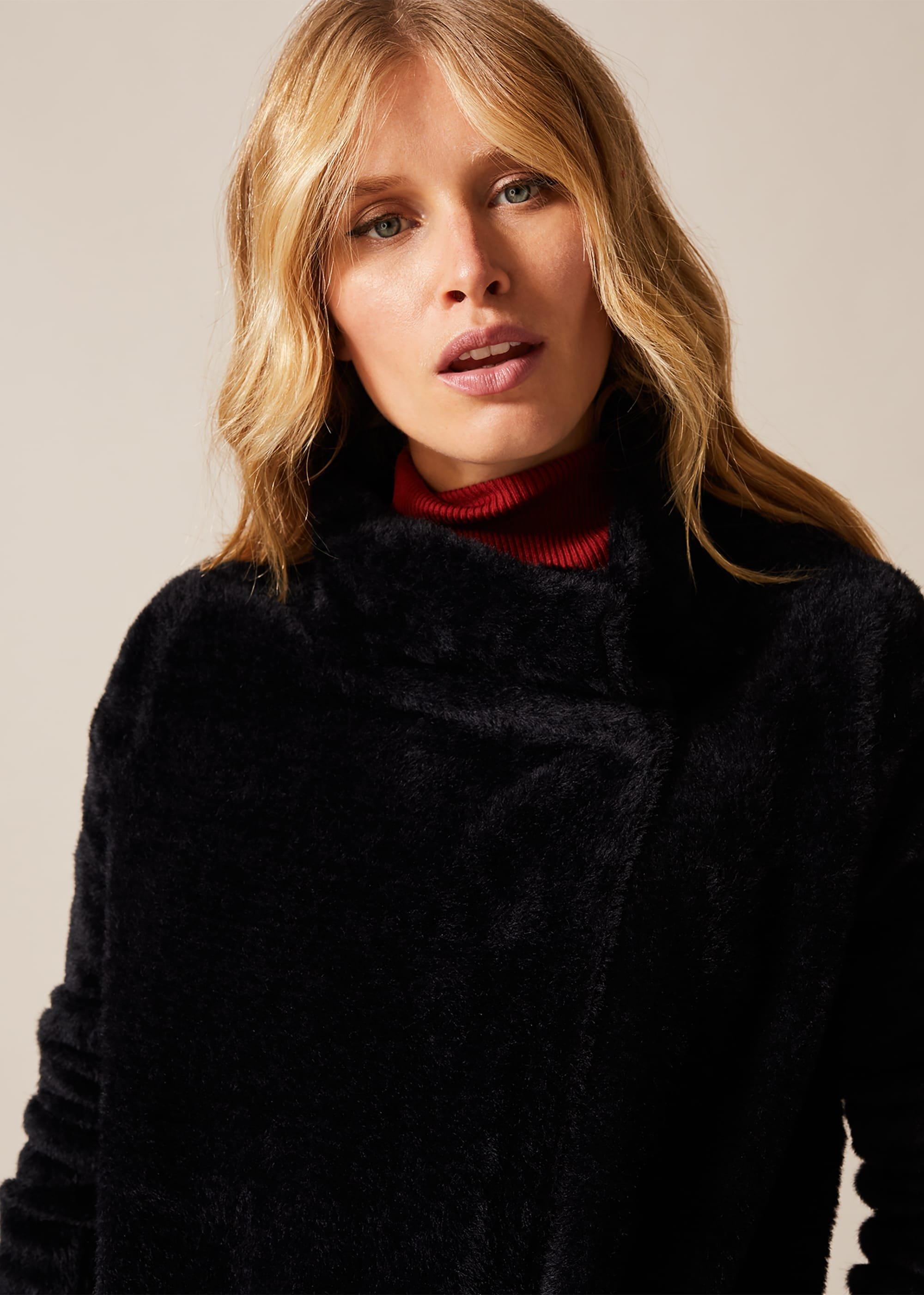 Fiona Fluffy Knit Coatigan