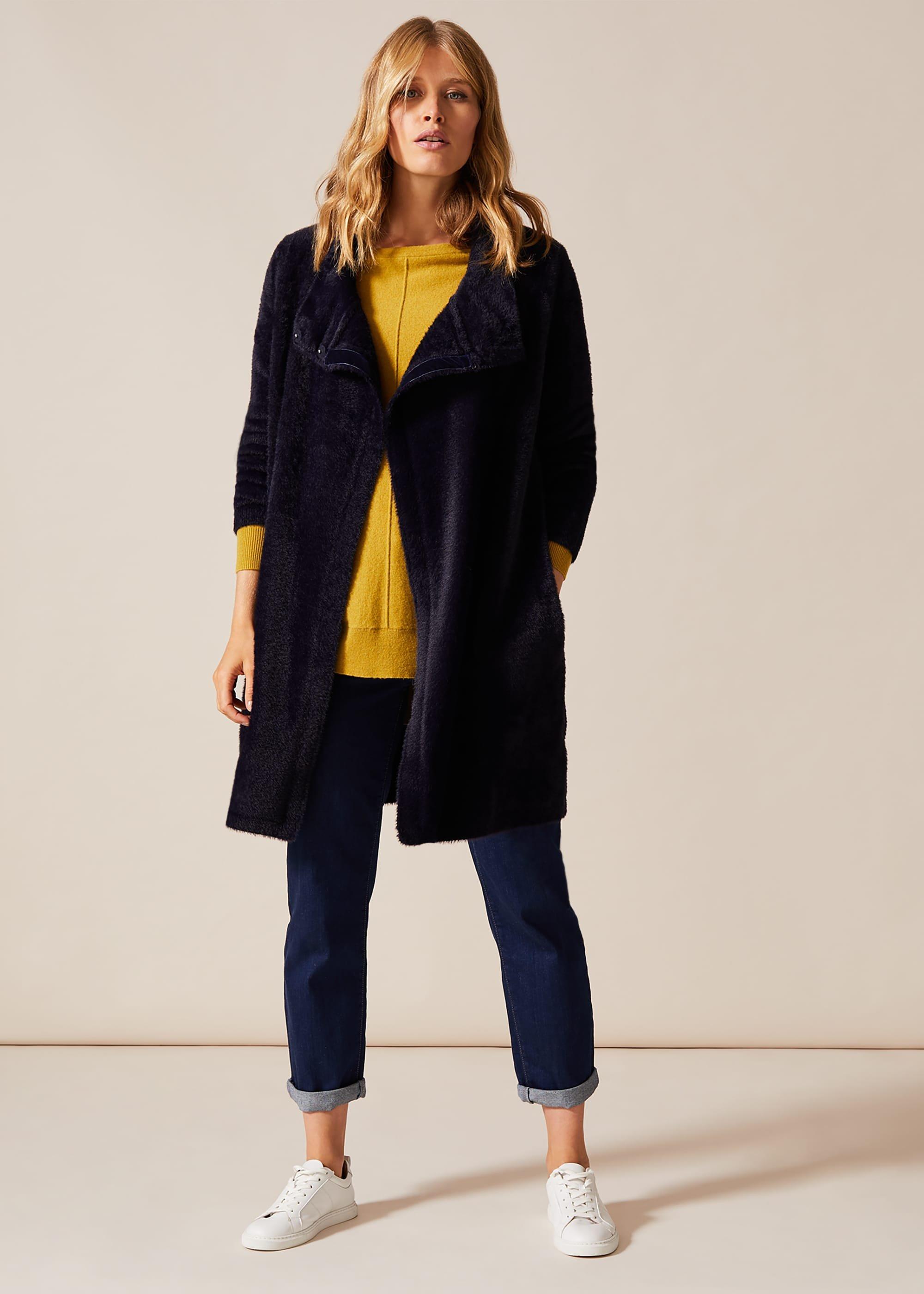 Fiona Fluffy Knit Coatigan