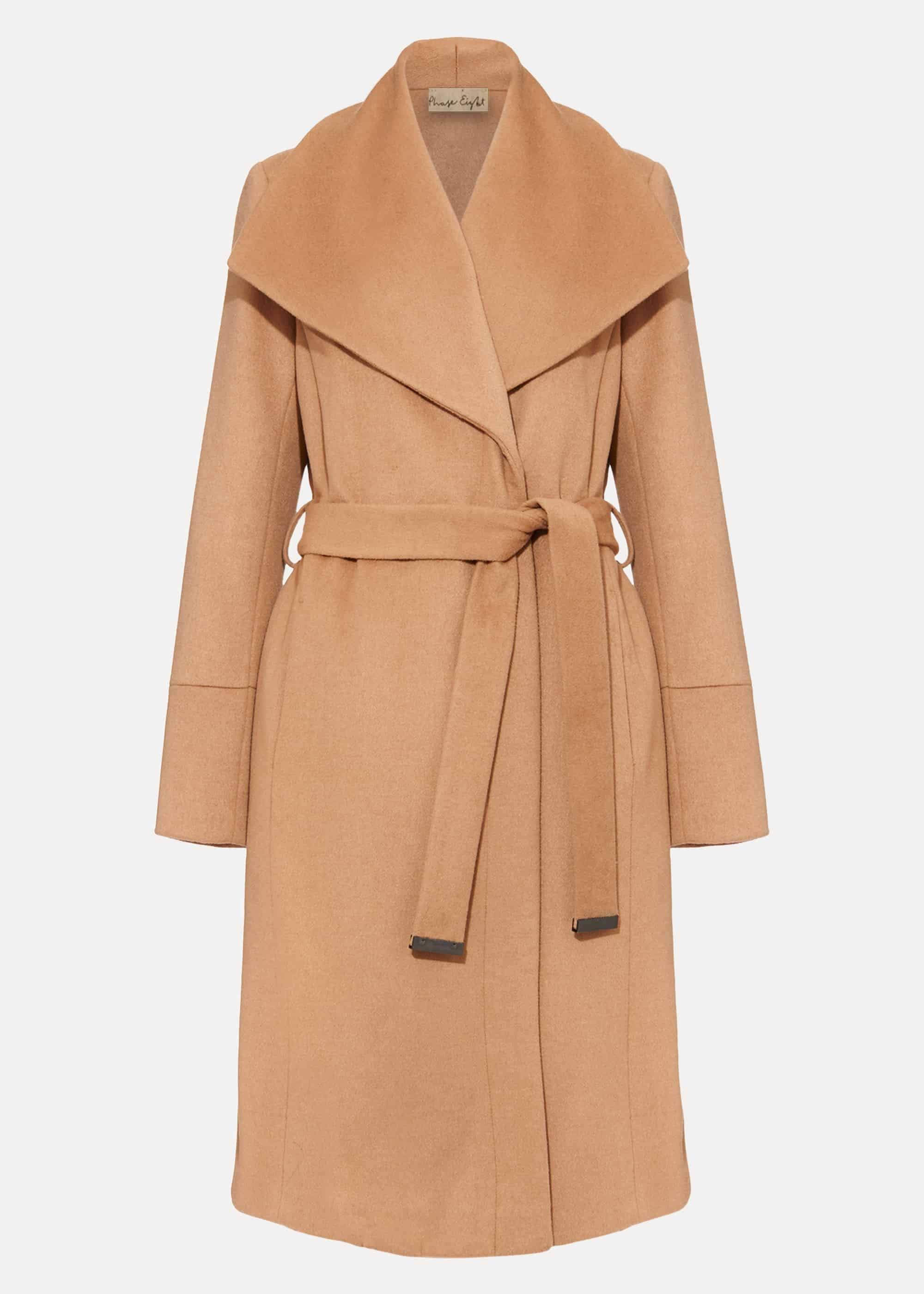 Nicci Belted Wool Coat