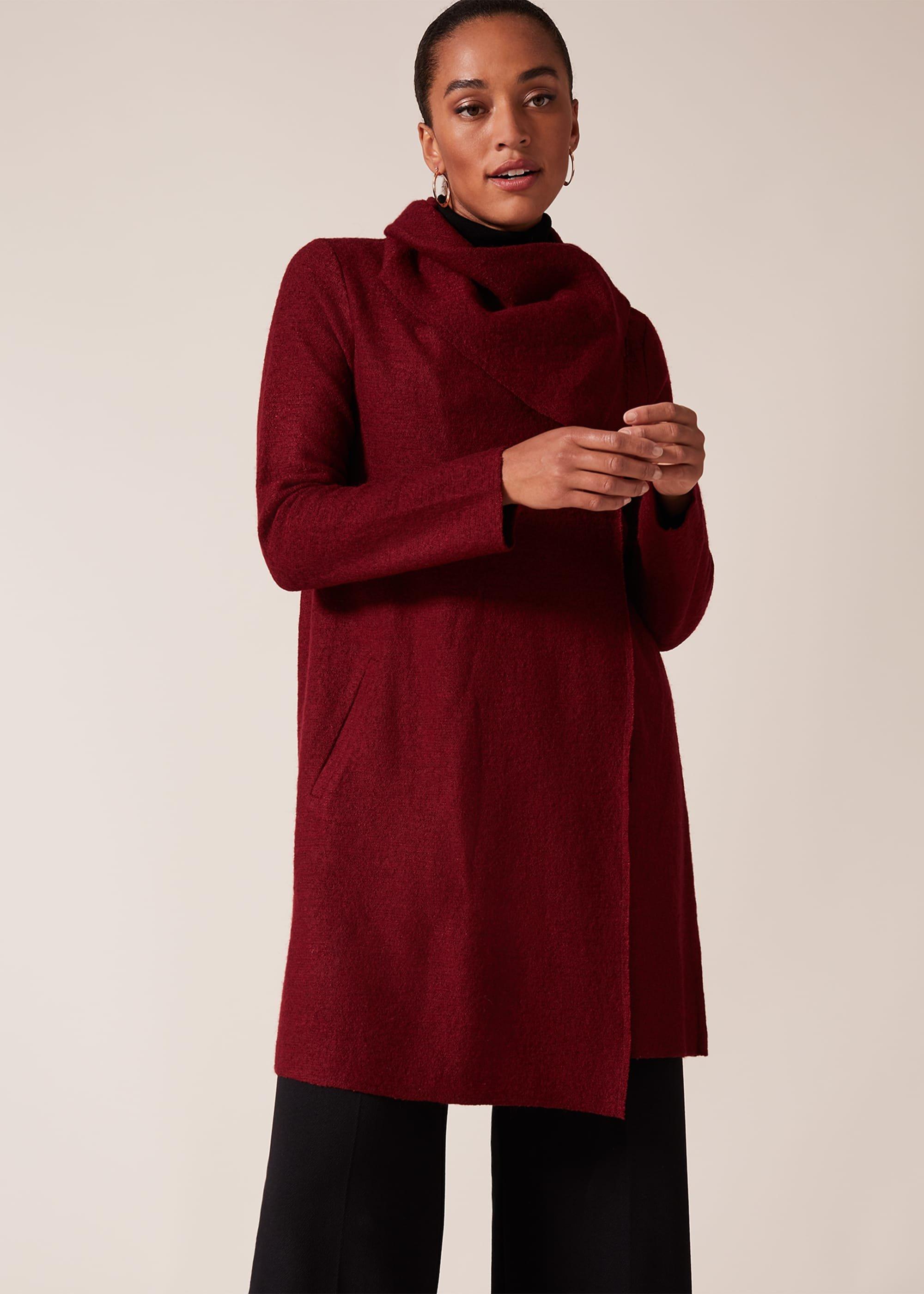Bellona Level Hem Knit Coat