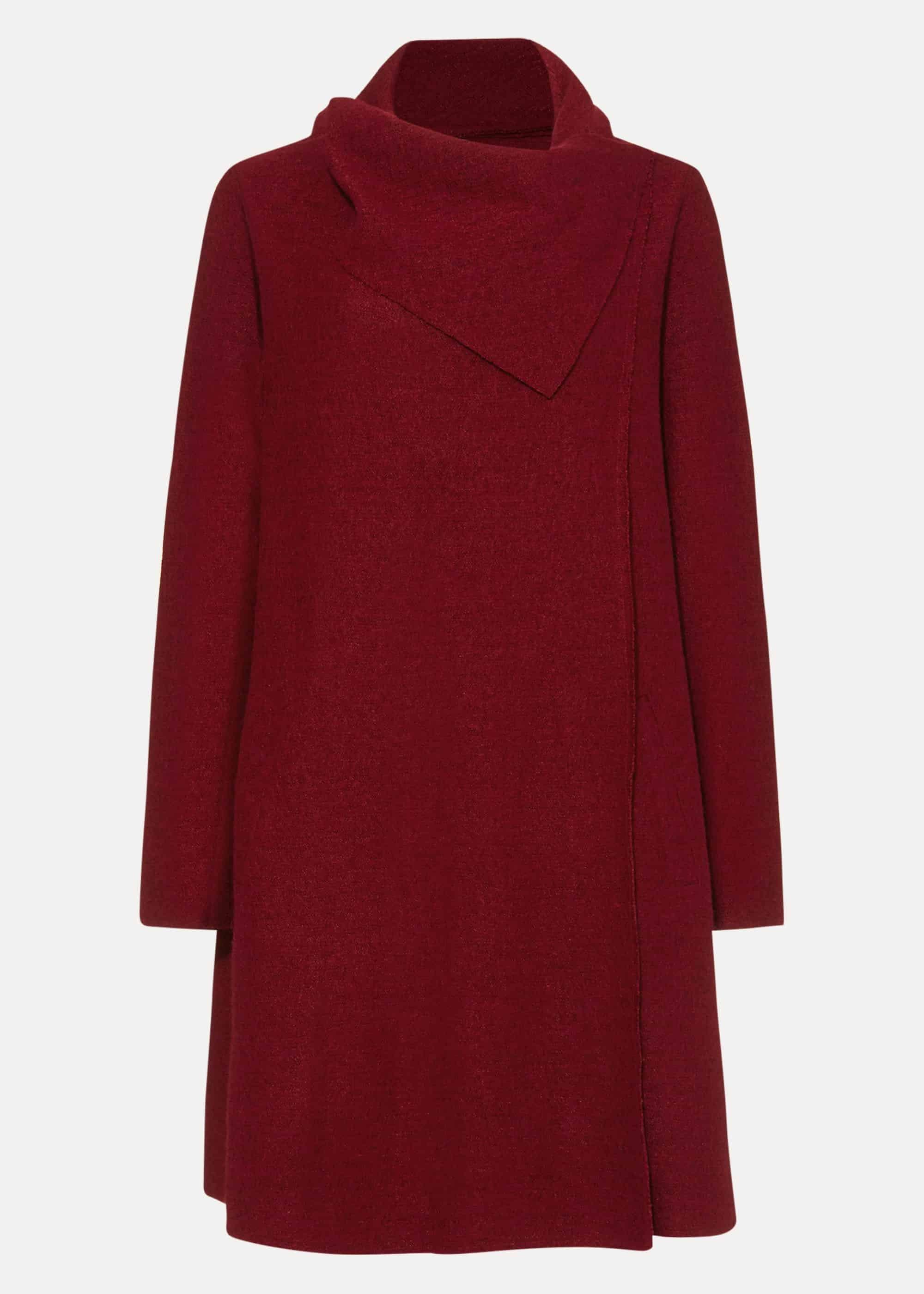 Bellona Level Hem Knit Coat