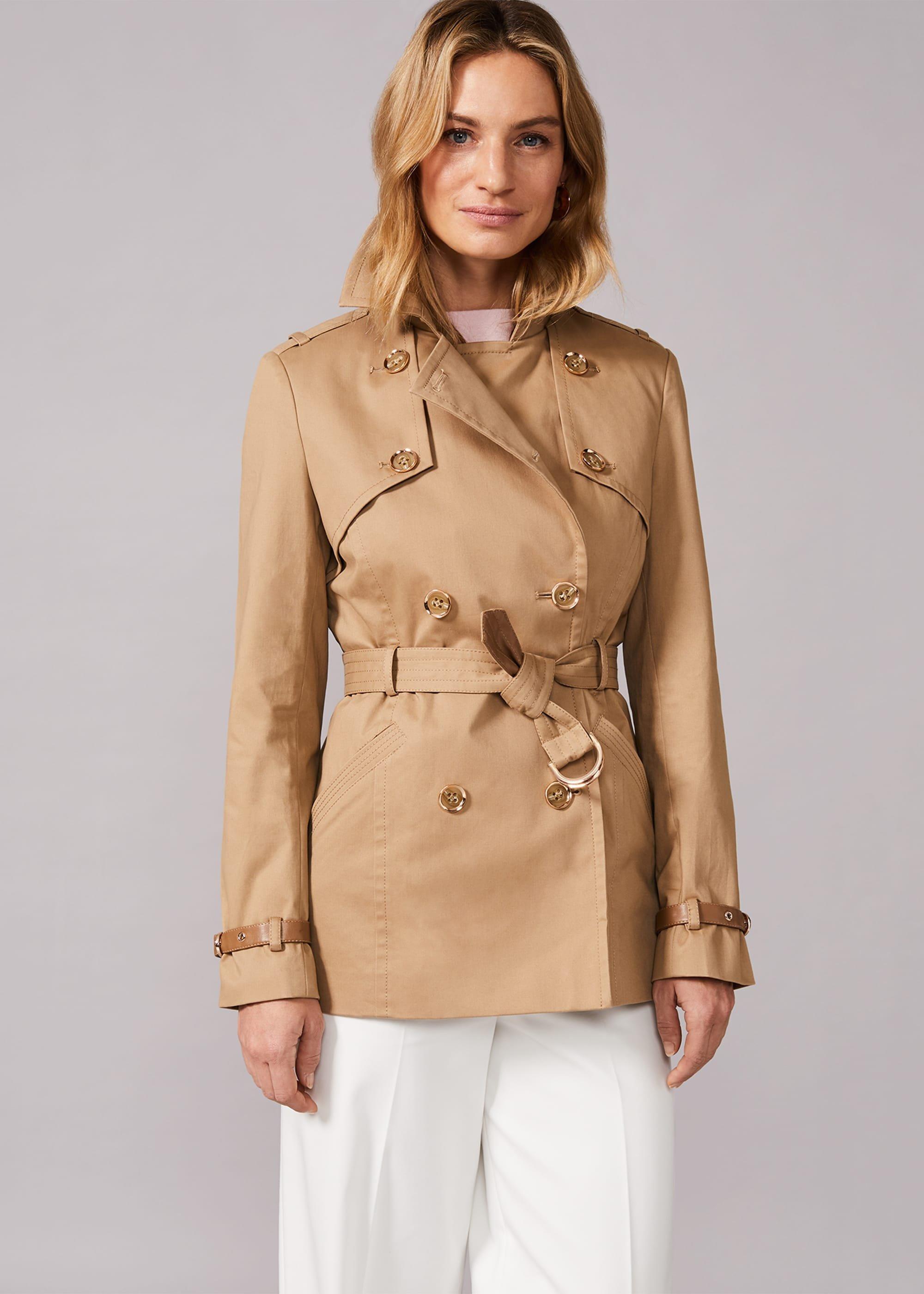 Sainte Short Trench Coat